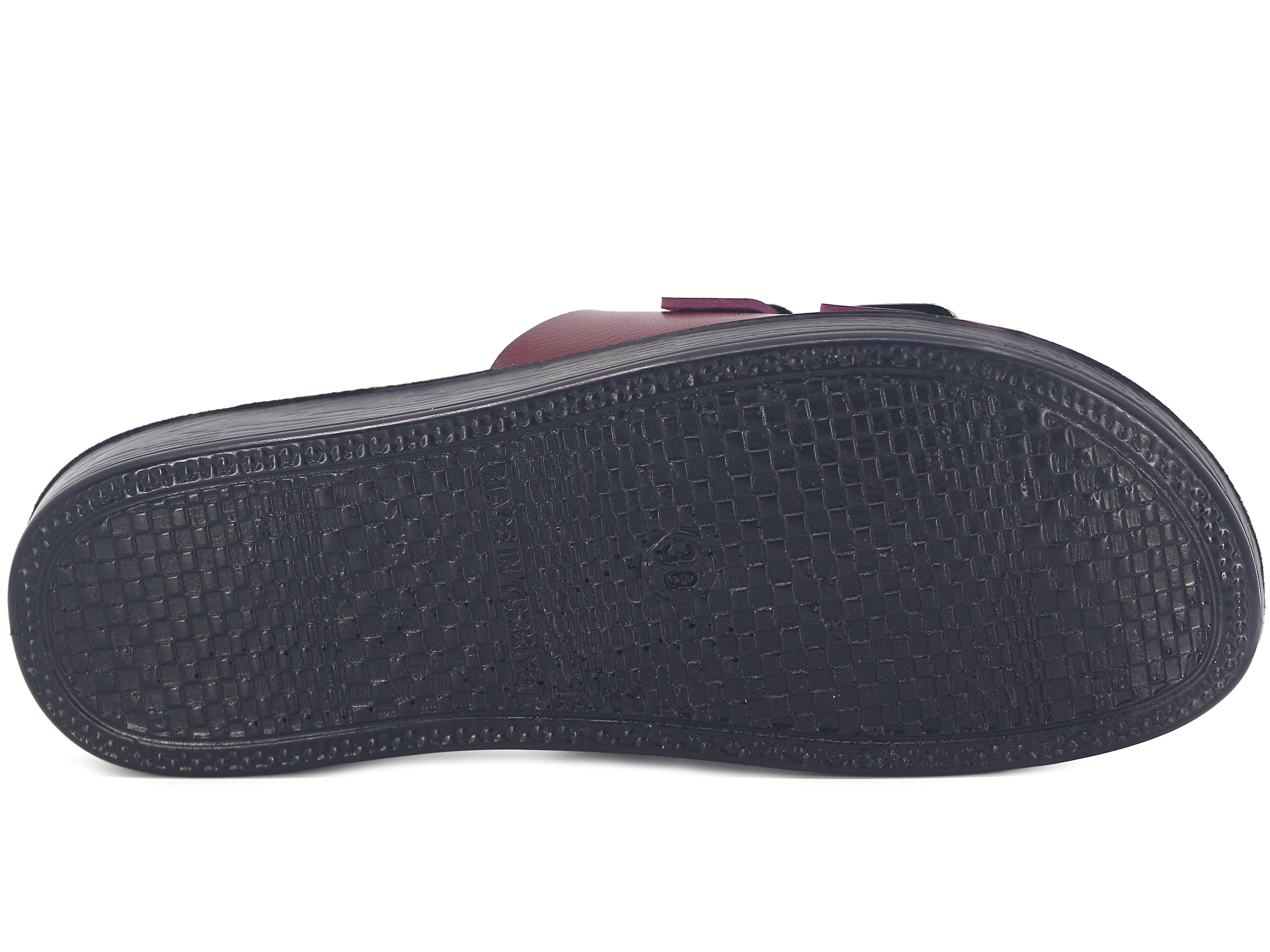 Polex Zenne 1054 Çift Toka Cilt Günlük Terlik - 3