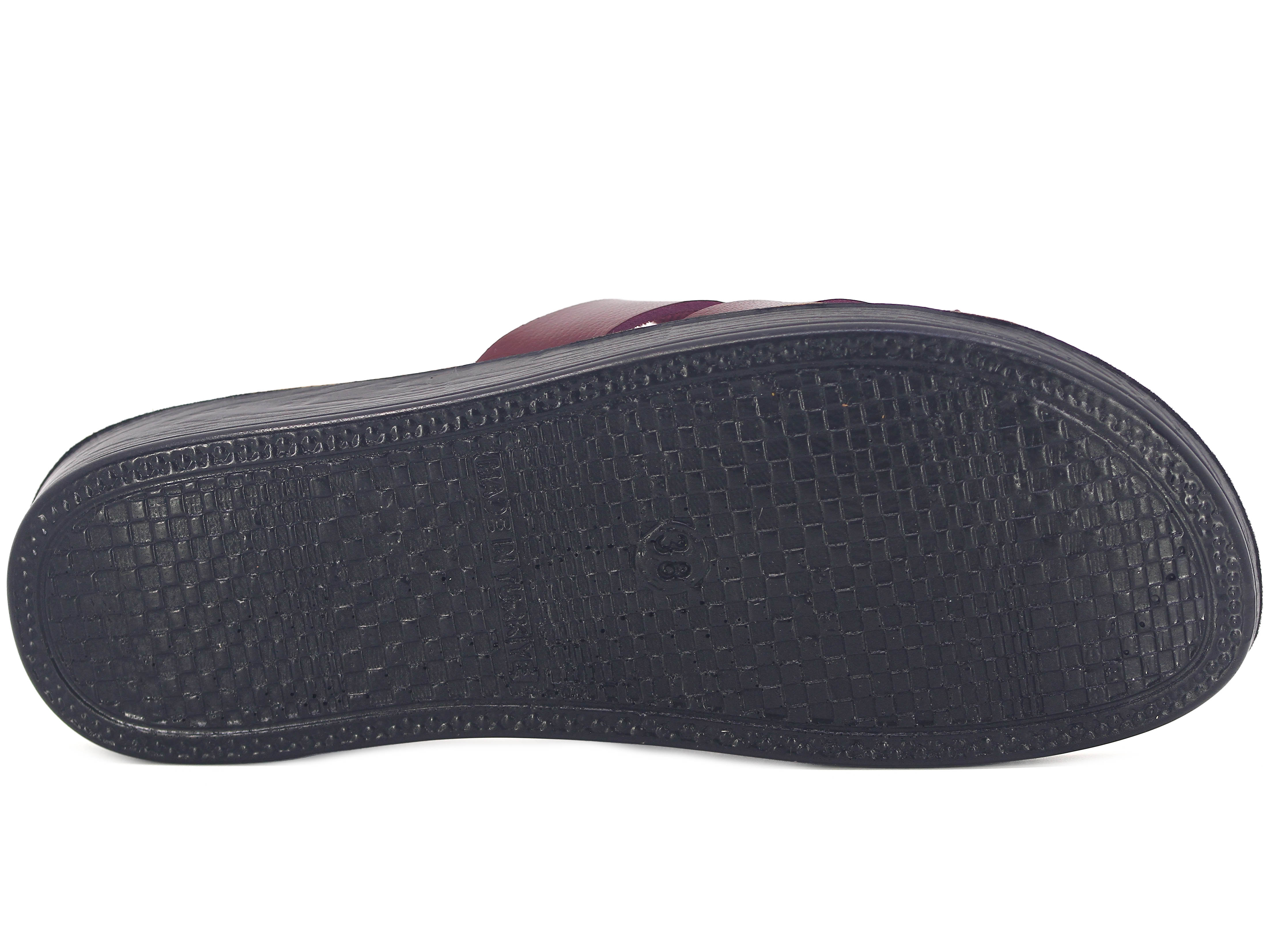 Polex Zenne 1055 Çift Bant Geçmeli Cilt Günlük Terlik - 3
