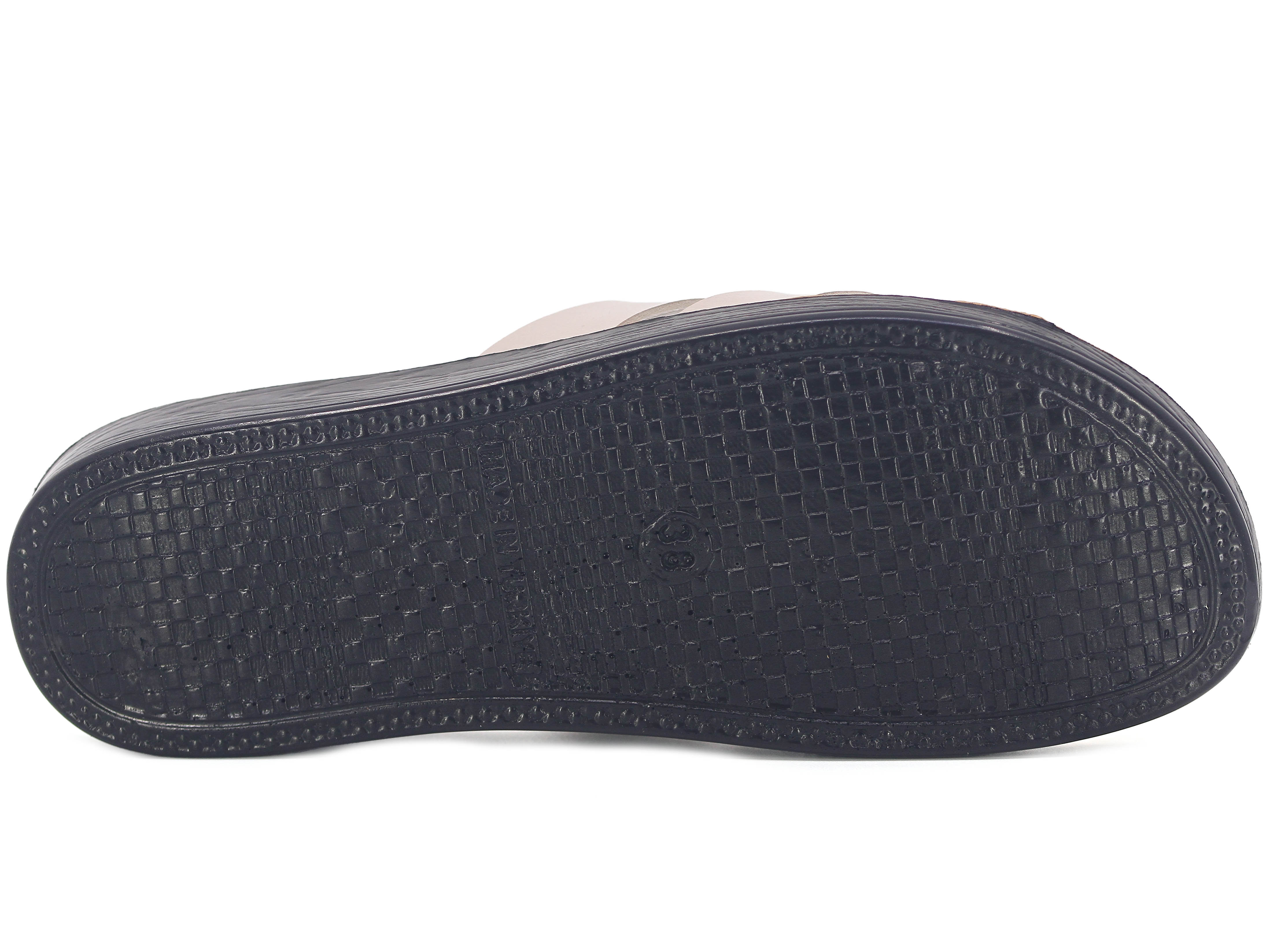 Polex Zenne 1055 Çift Bant Geçmeli Cilt Günlük Terlik - 3