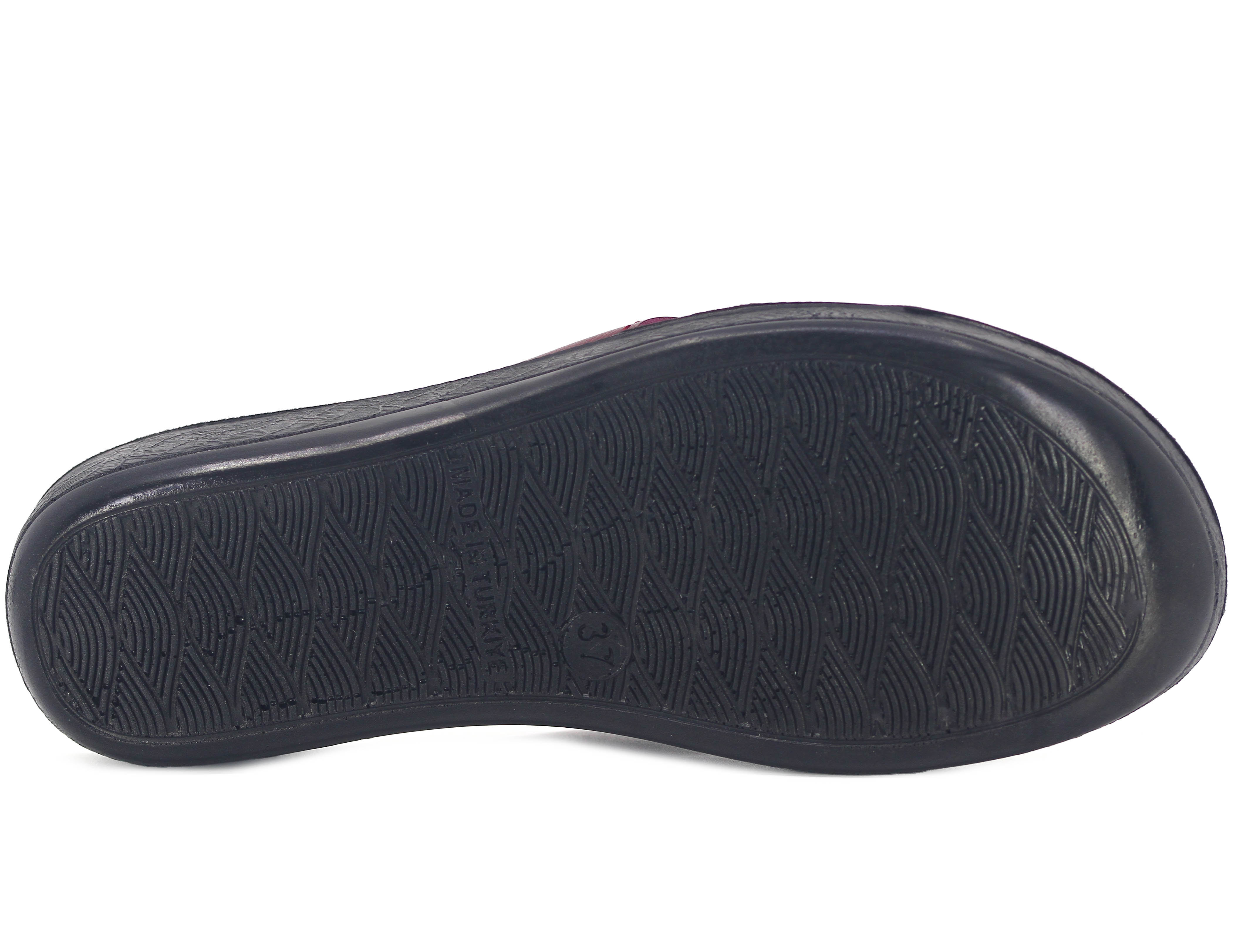 Polex Zenne 1109 Çapraz Tokalı Cilt Günlük Terlik - 3
