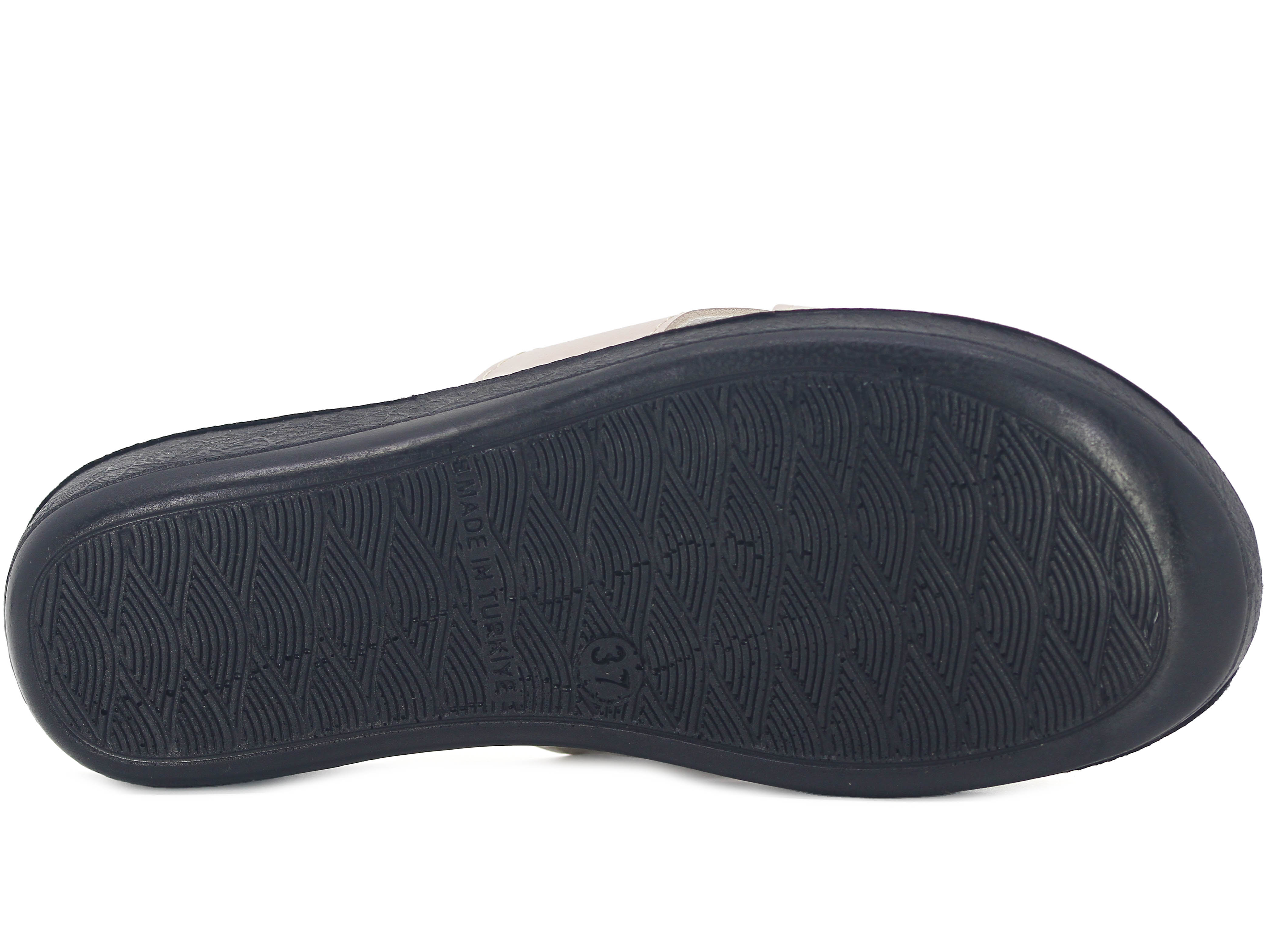 Polex Zenne 1109 Çapraz Tokalı Cilt Günlük Terlik - 3