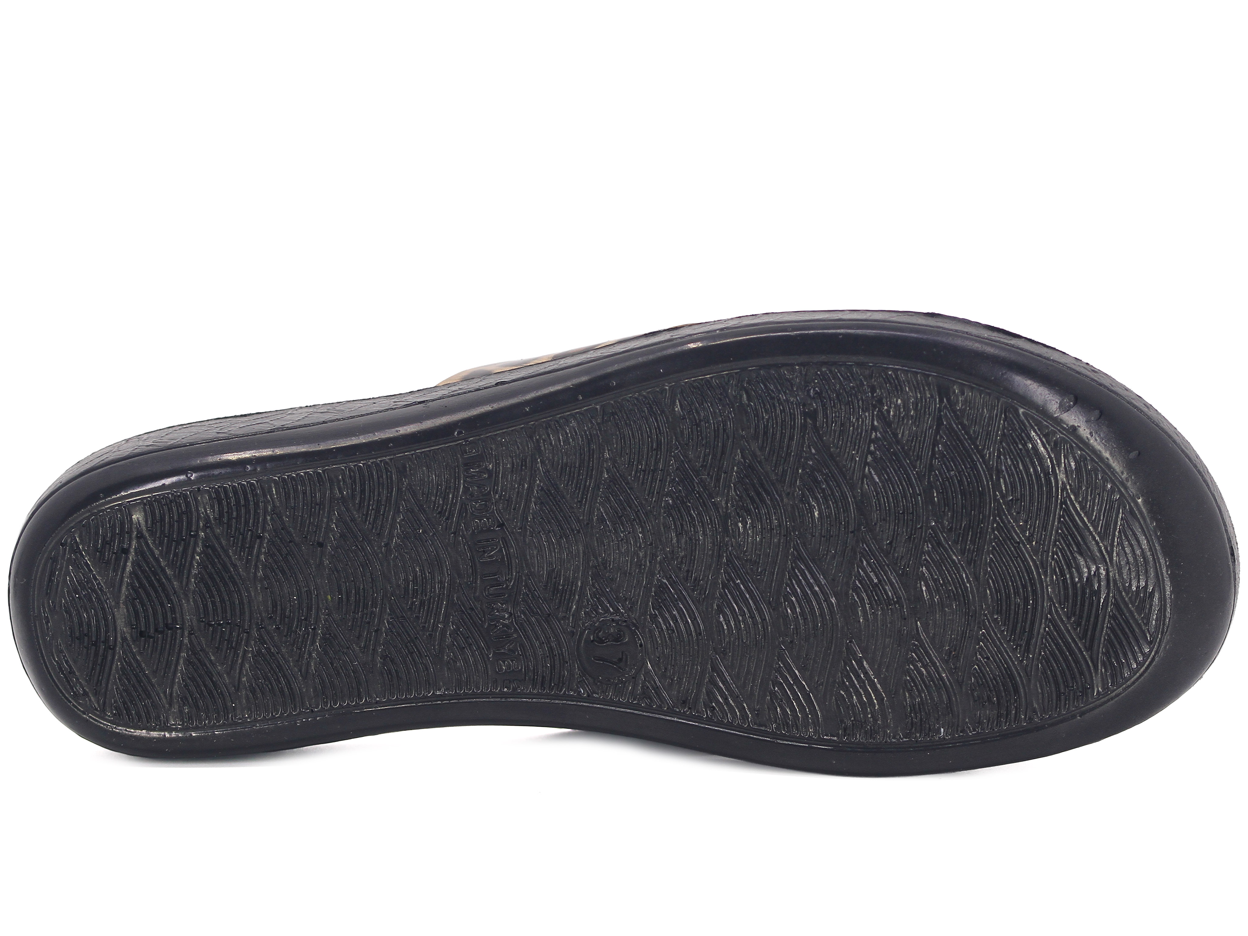 Polex Zenne 1109 Çapraz Tokalı Cilt Günlük Terlik - 3