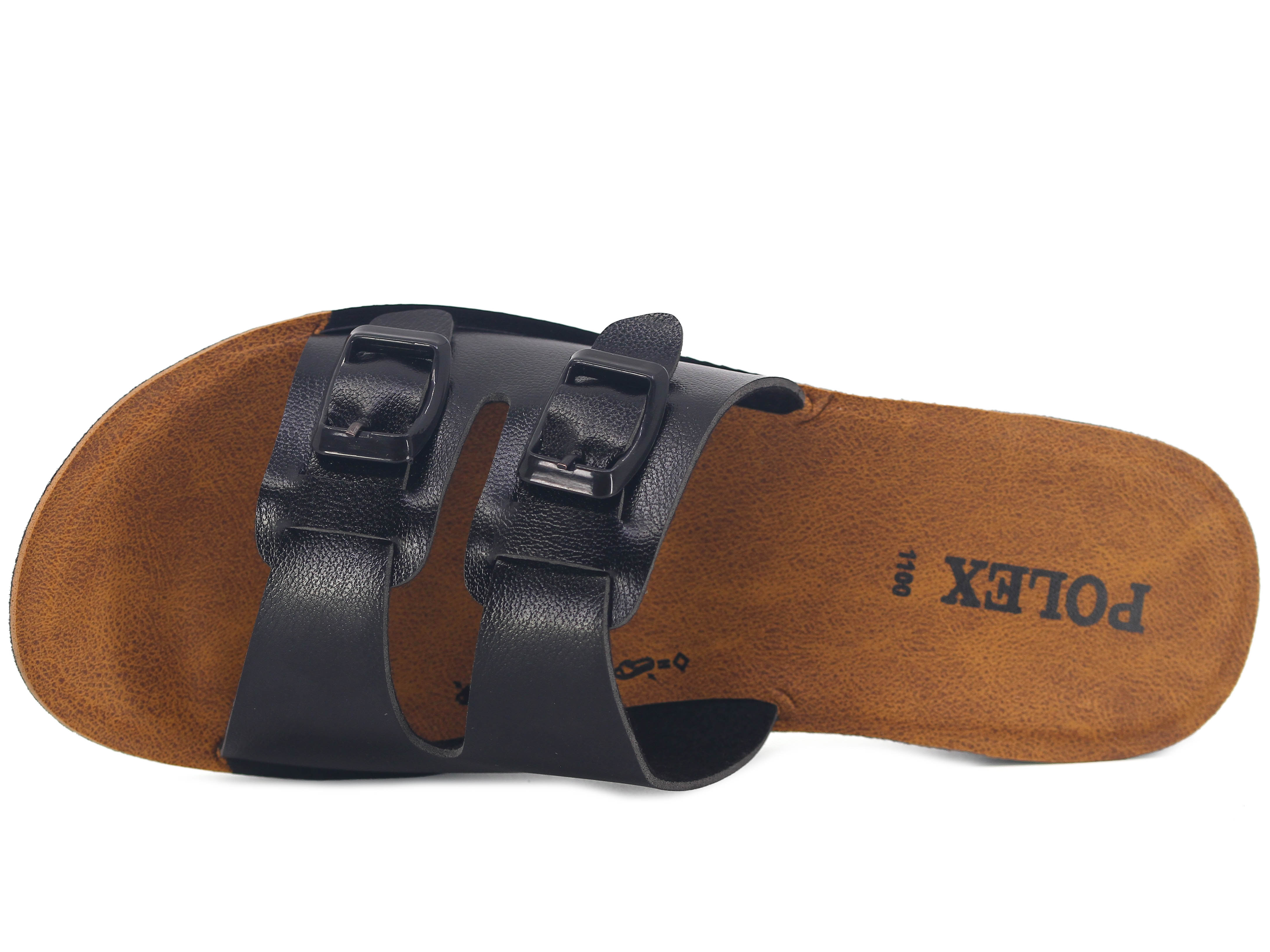 Polex Zenne 1110 Çift Toka Cilt Günlük Terlik - 2