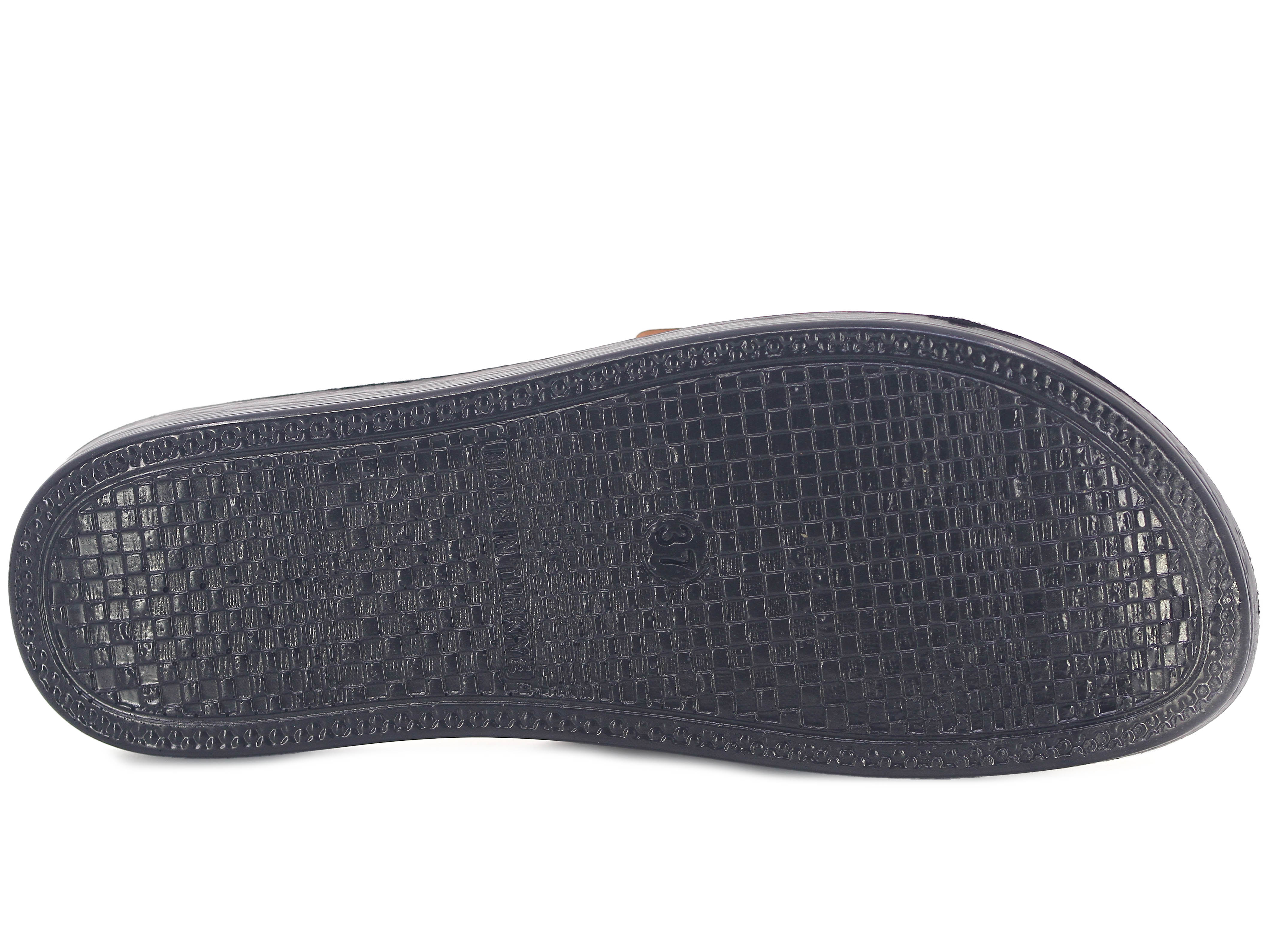 Polex Zenne 1053 Tek Toka Cırtlı Cilt Günlük Terlik - 3