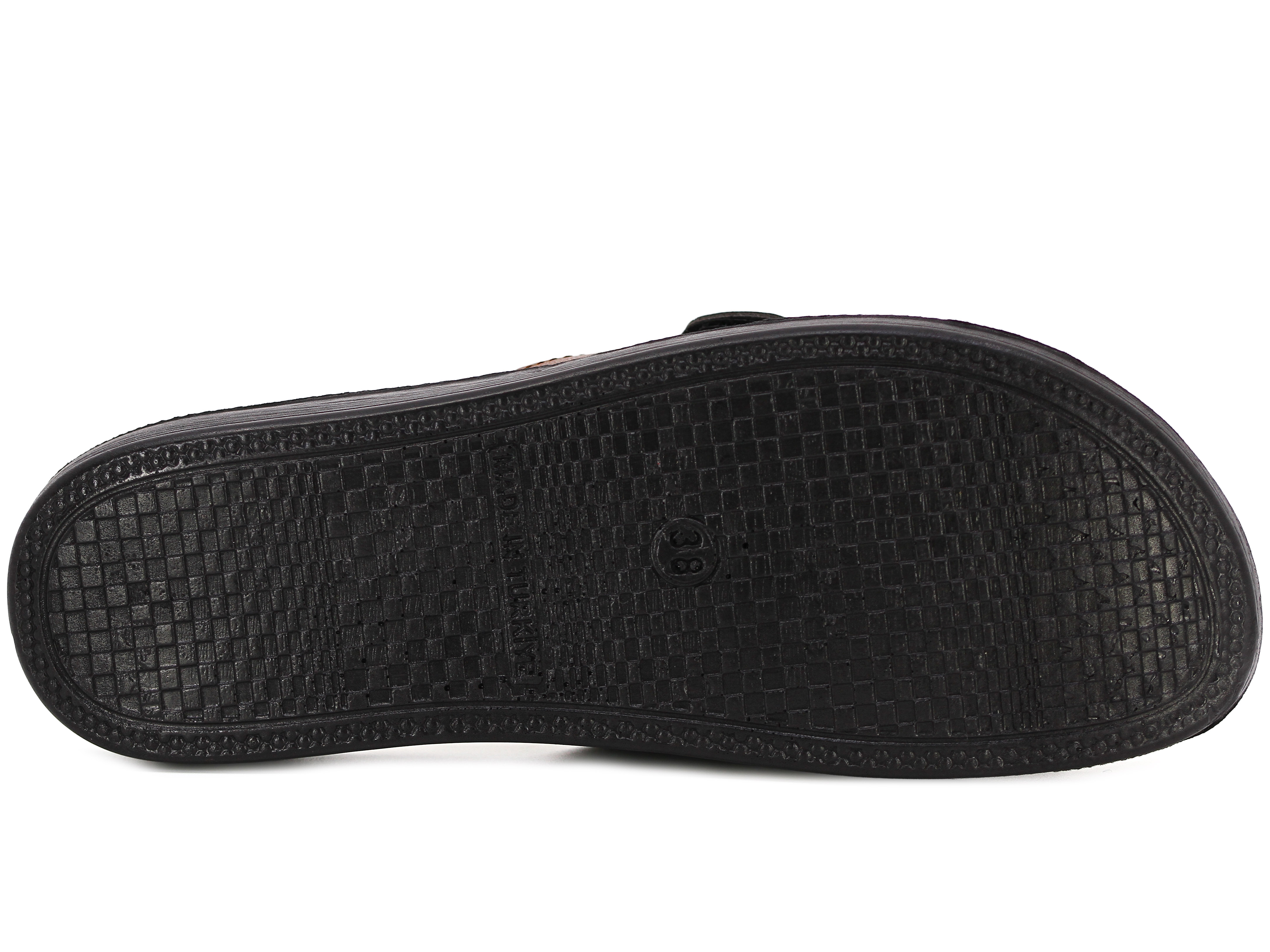 Polex Zenne 1053 Tek Toka Cırtlı Cilt Günlük Terlik - 3