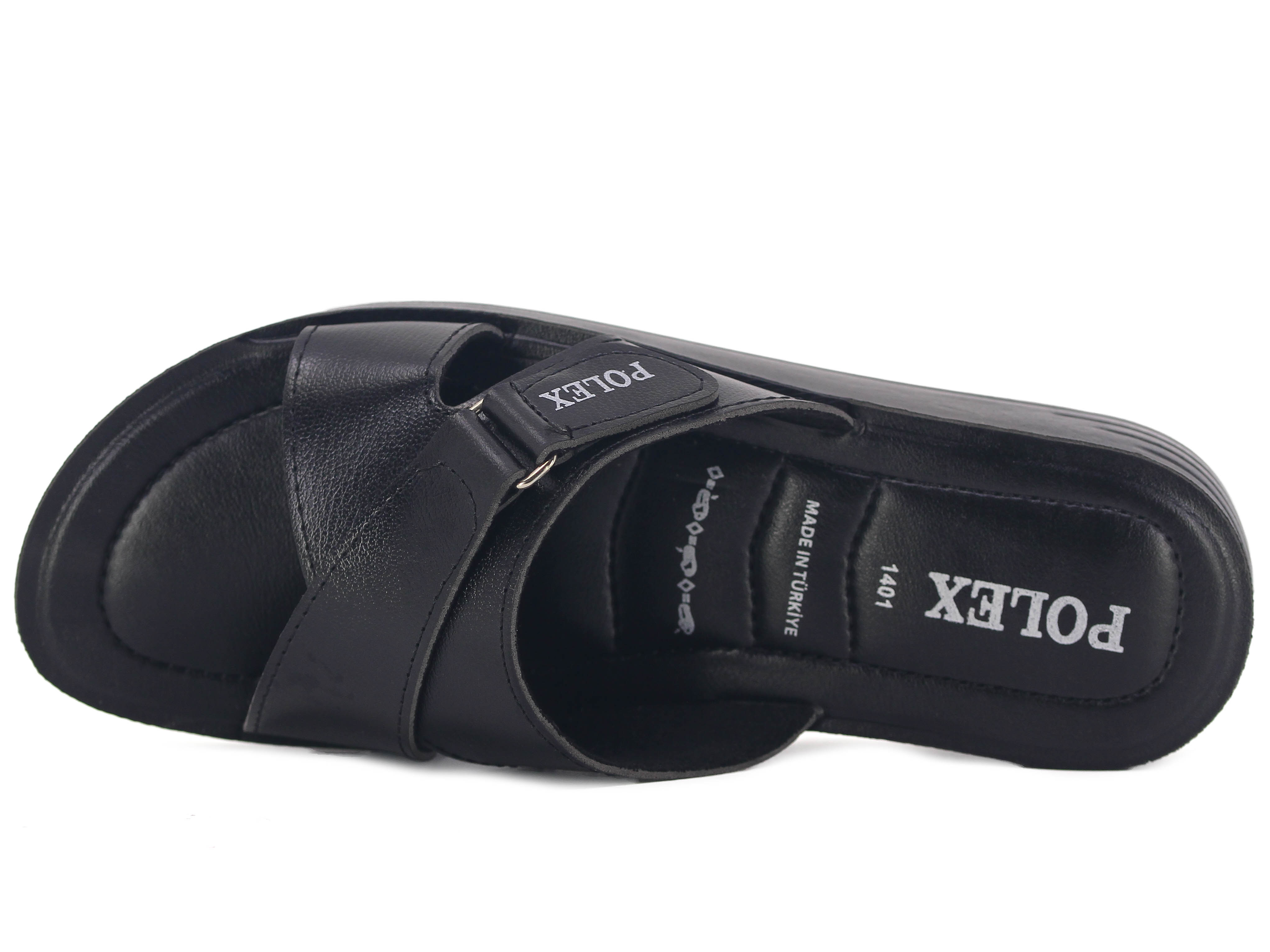 Polex Zenne 1403 Çapraz Cırtlı Pedli Günlük Terlik - 2