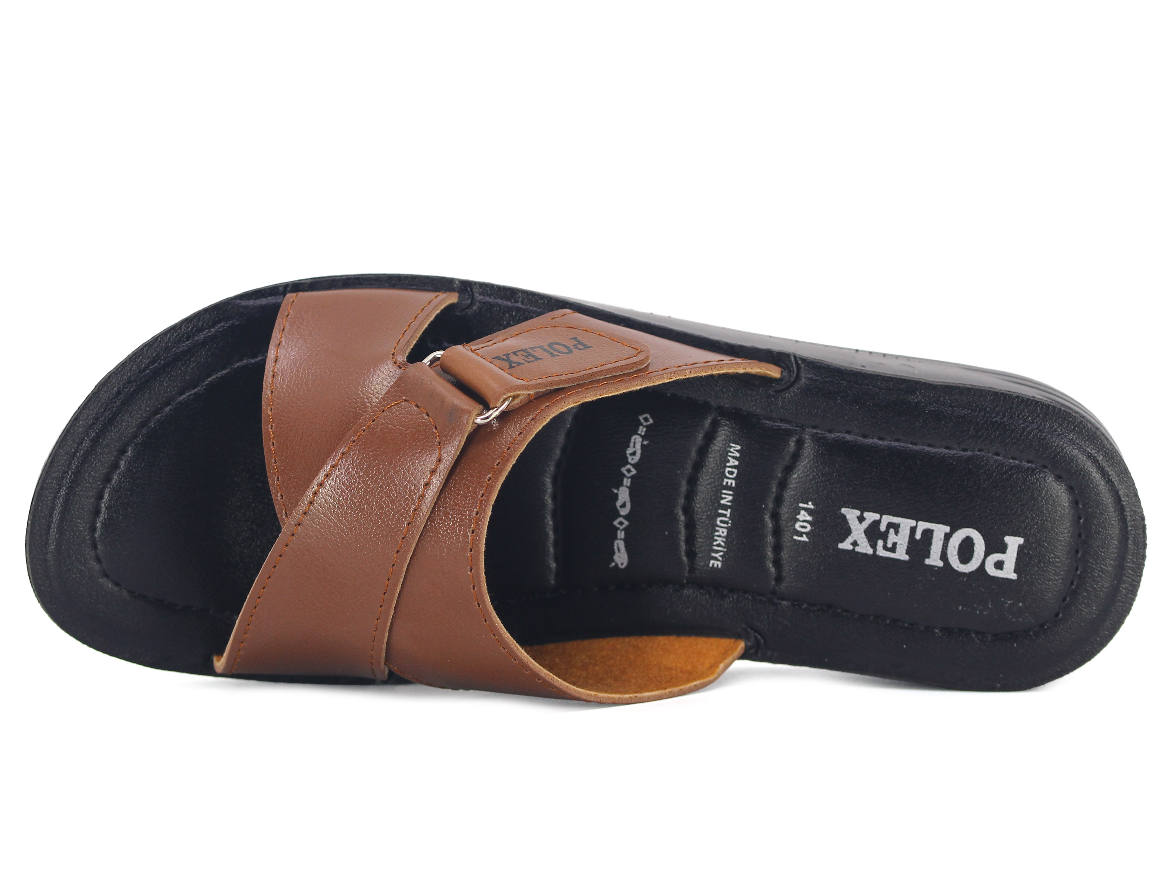 Polex Zenne 1403 Çapraz Cırtlı Pedli Günlük Terlik - 2