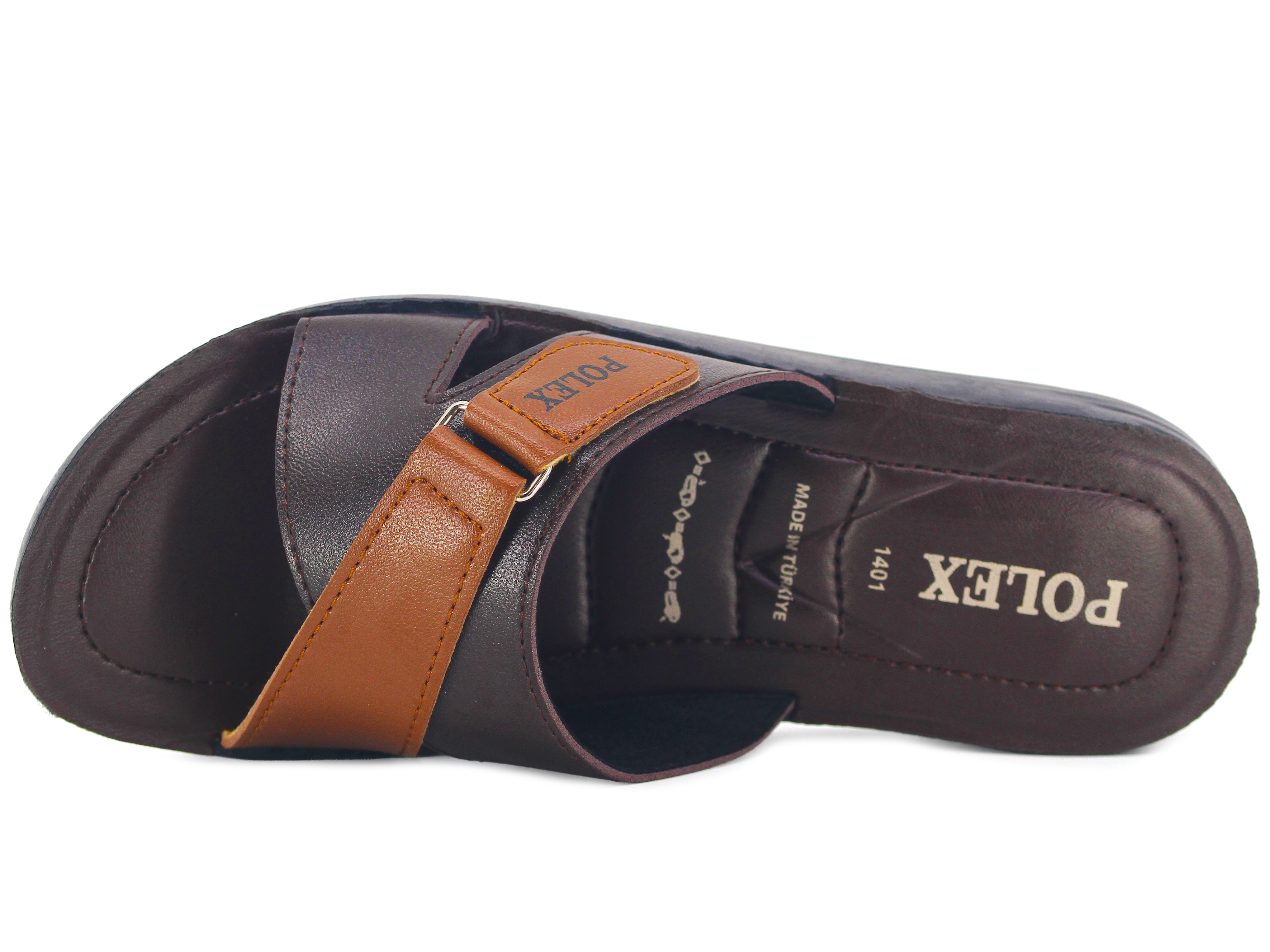 Polex Zenne 1403 Çapraz Cırtlı Pedli Günlük Terlik - 2