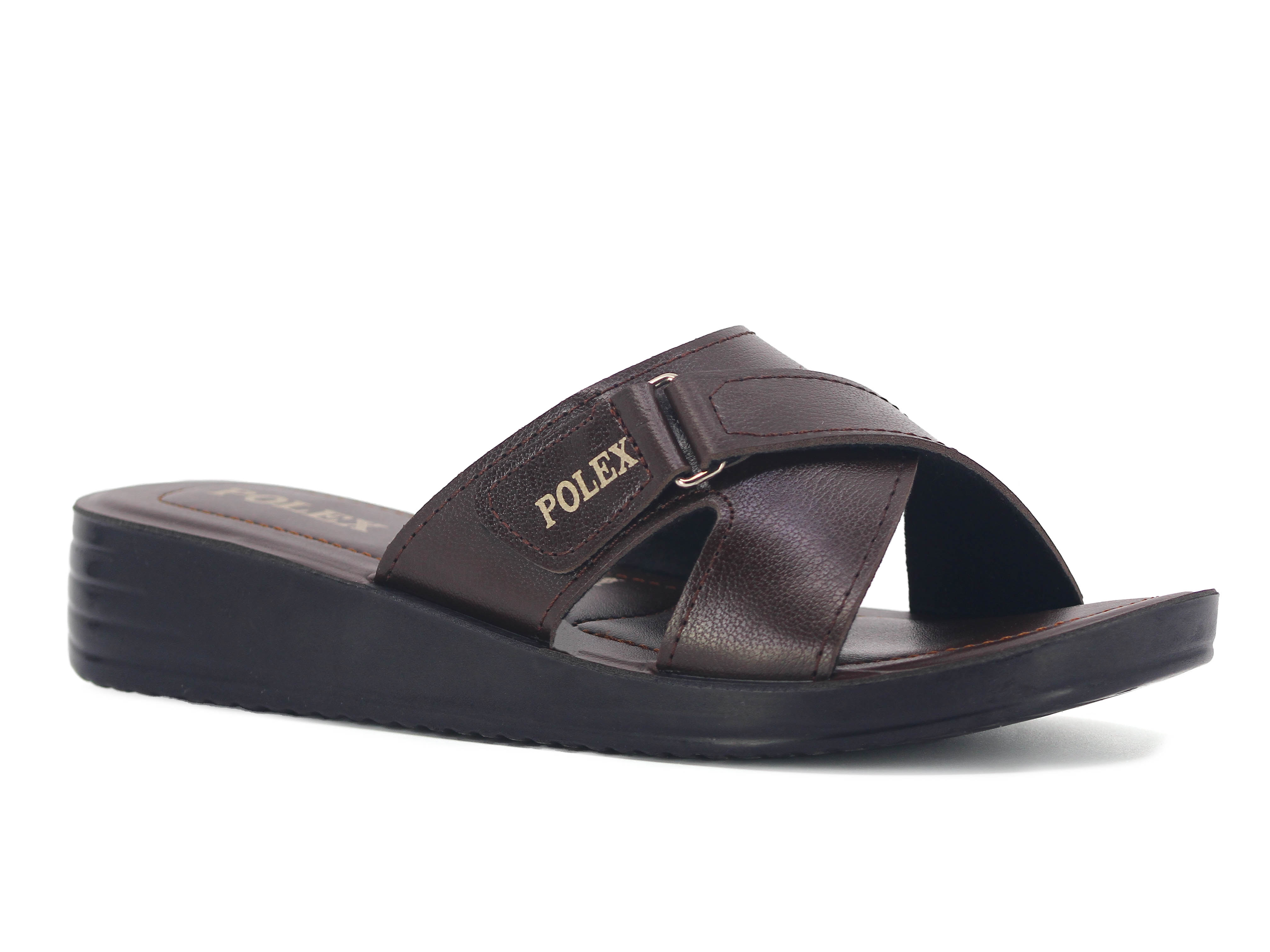 Polex Zenne 1403 Çapraz Cırtlı Pedli Günlük Terlik - 1