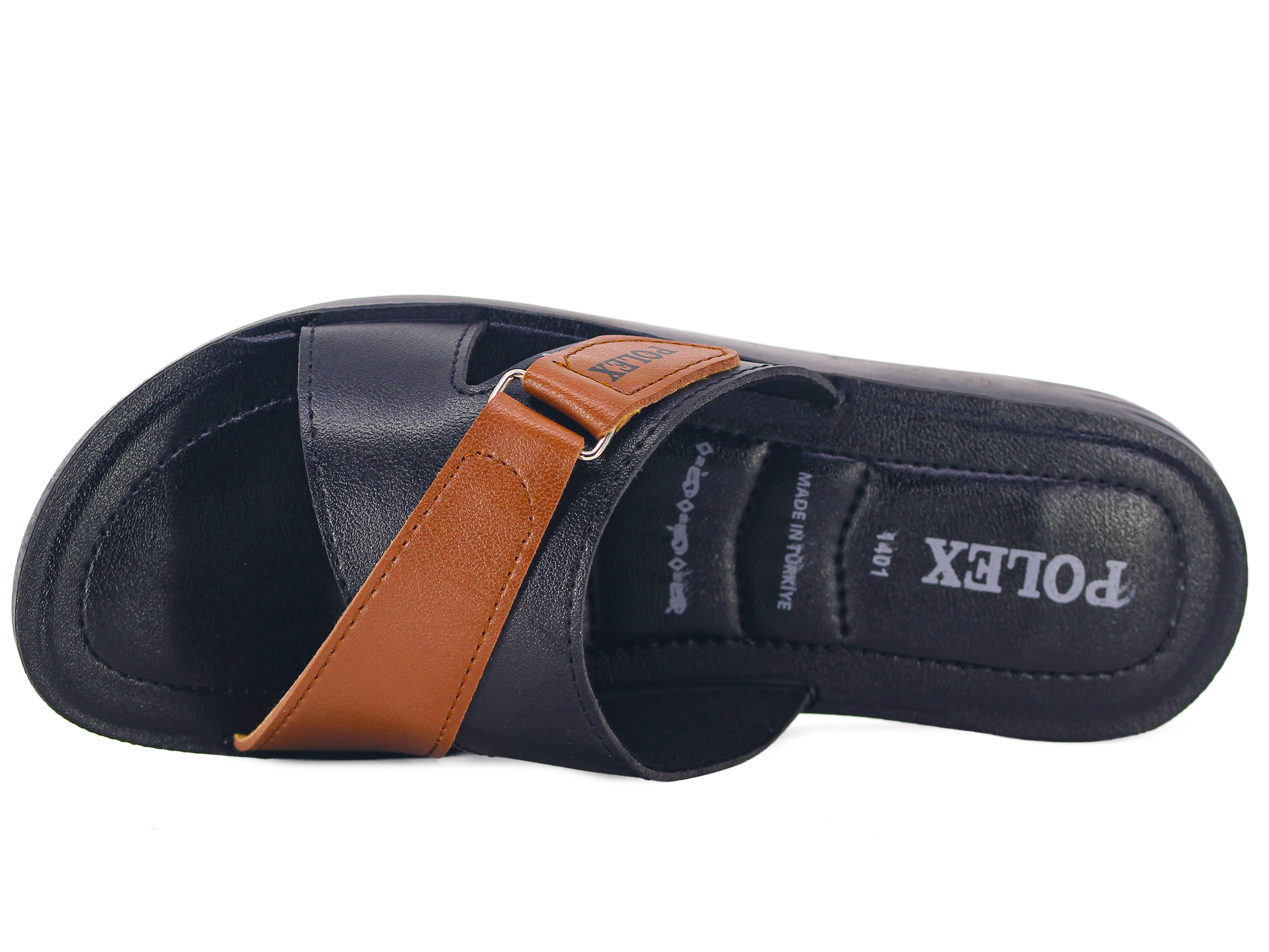 Polex Zenne 1403 Çapraz Cırtlı Pedli Günlük Terlik - 2