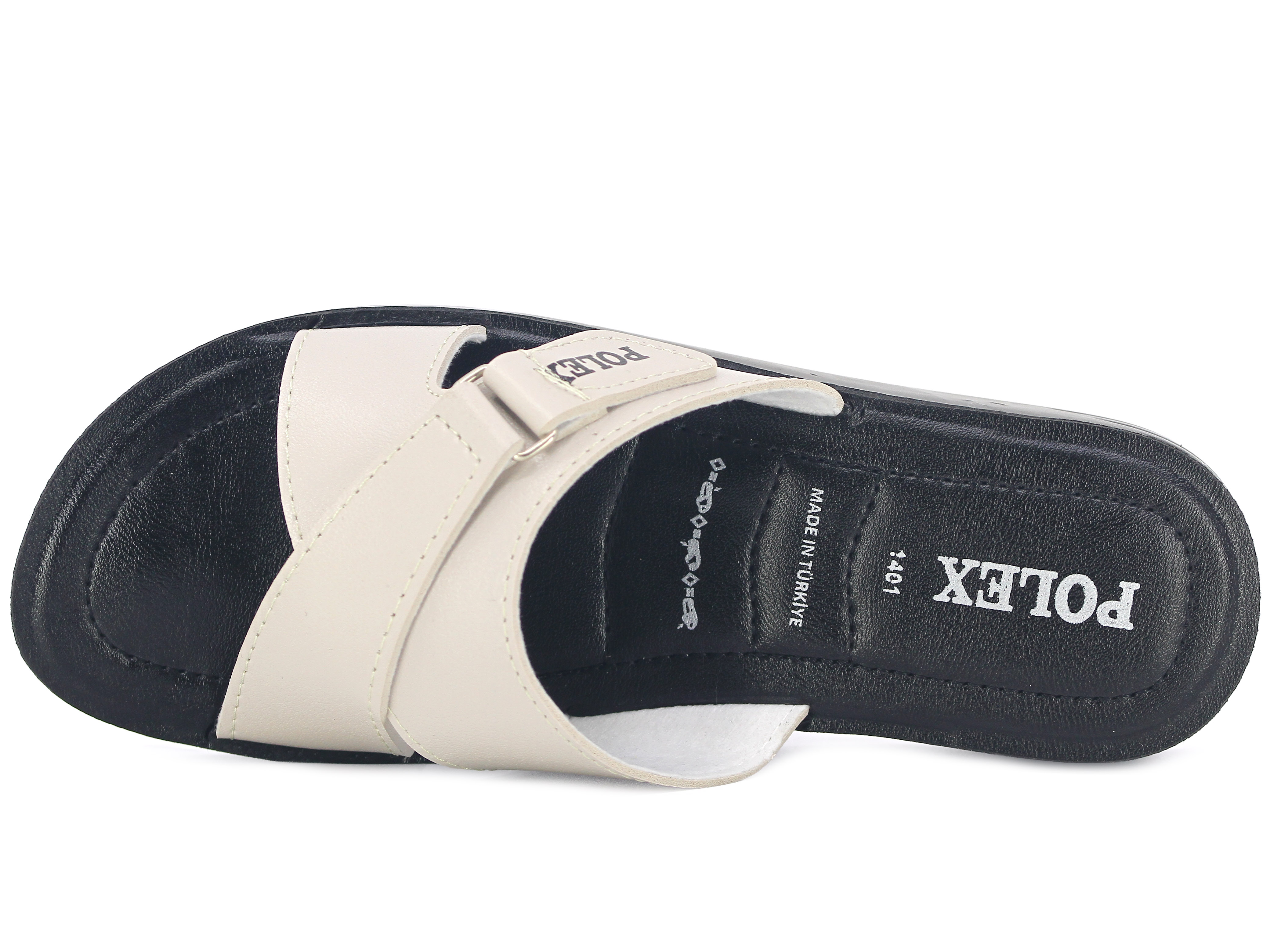 Polex Zenne 1403 Çapraz Cırtlı Pedli Günlük Terlik - 2
