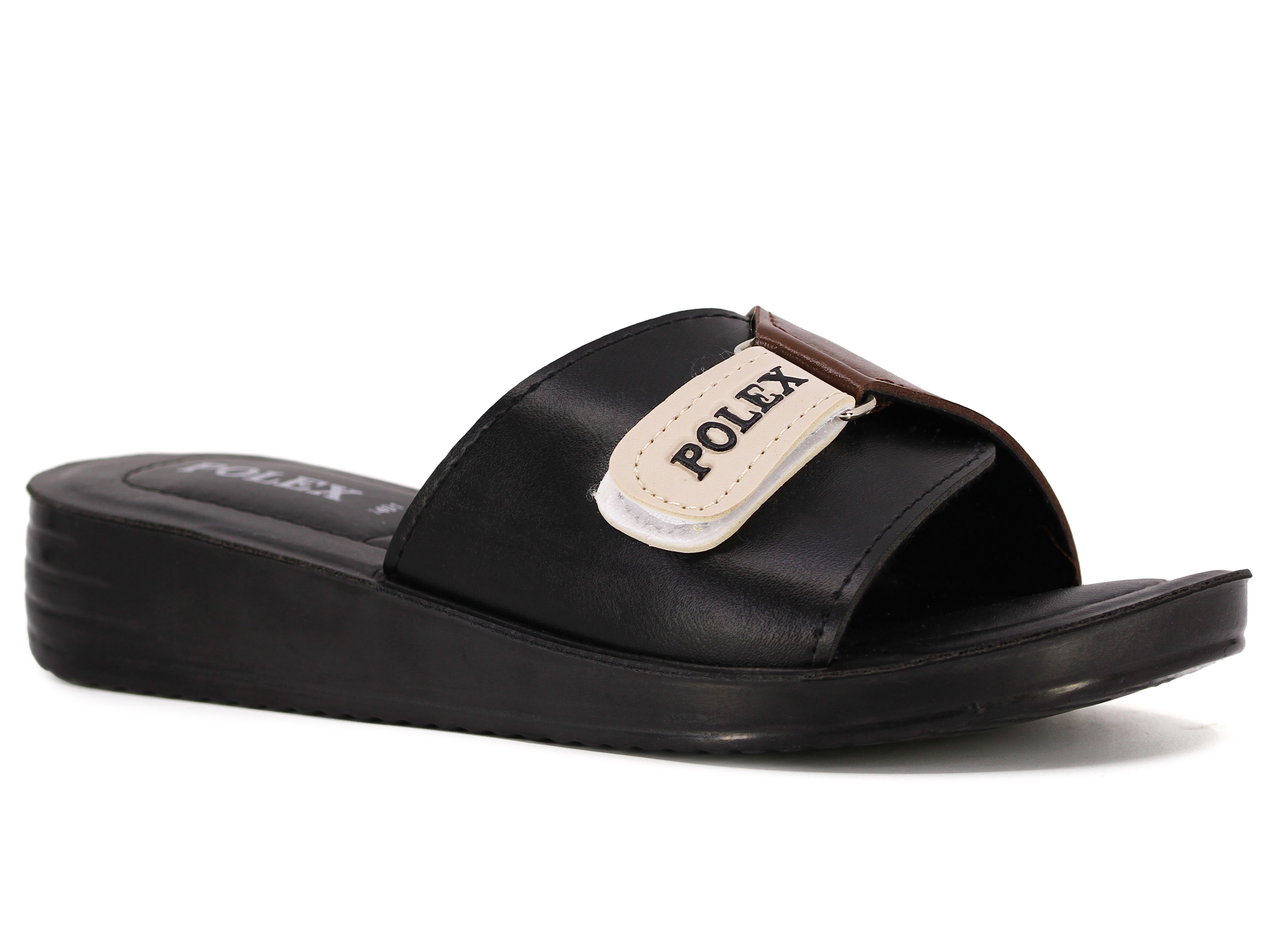 Polex Zenne 1401 Cırtlı Pedli Günlük Terlik - 1