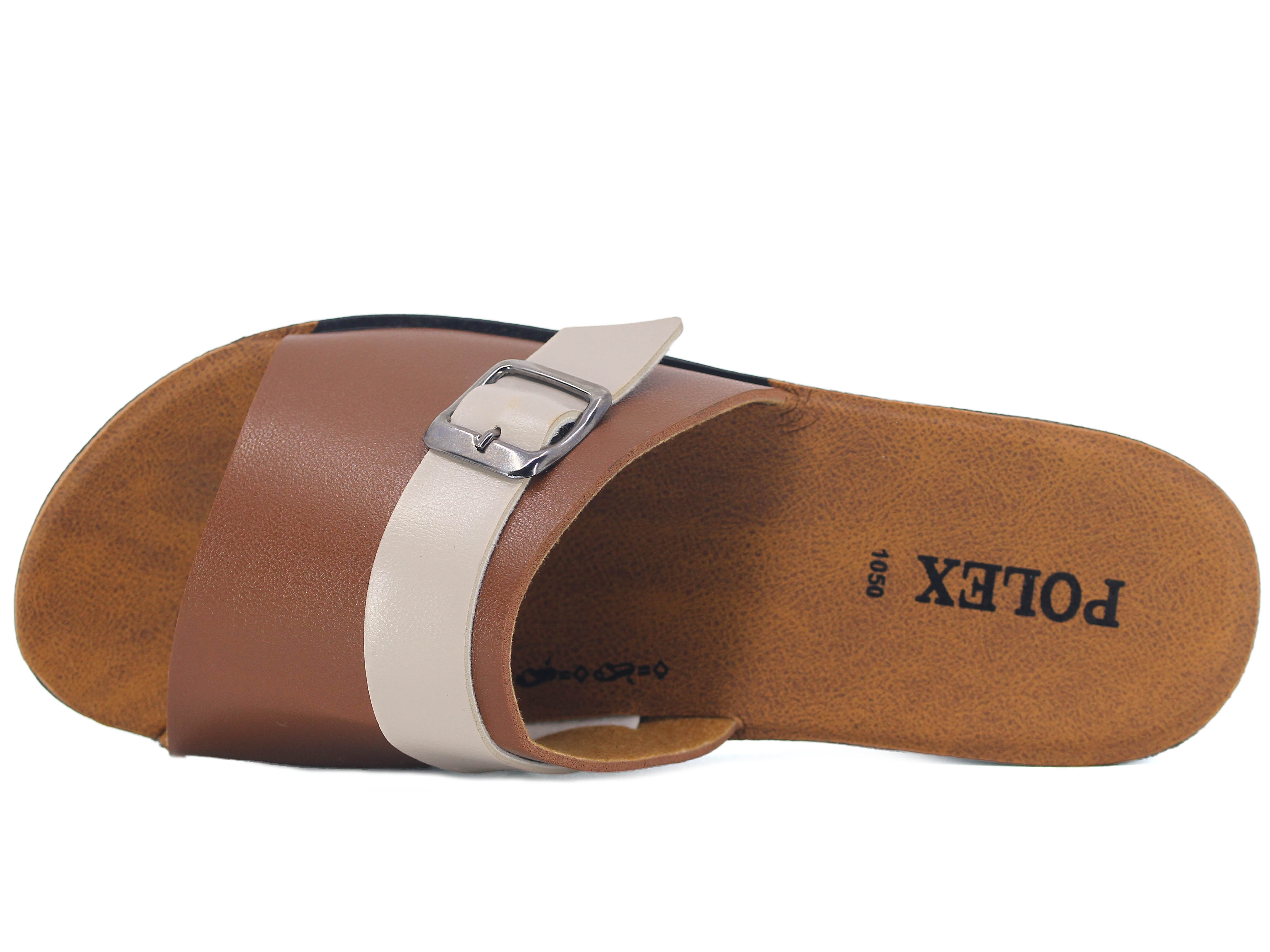 Polex Zenne 1079 Tek Toka Düz Yüz Parçalı Günlük Terlik - 2