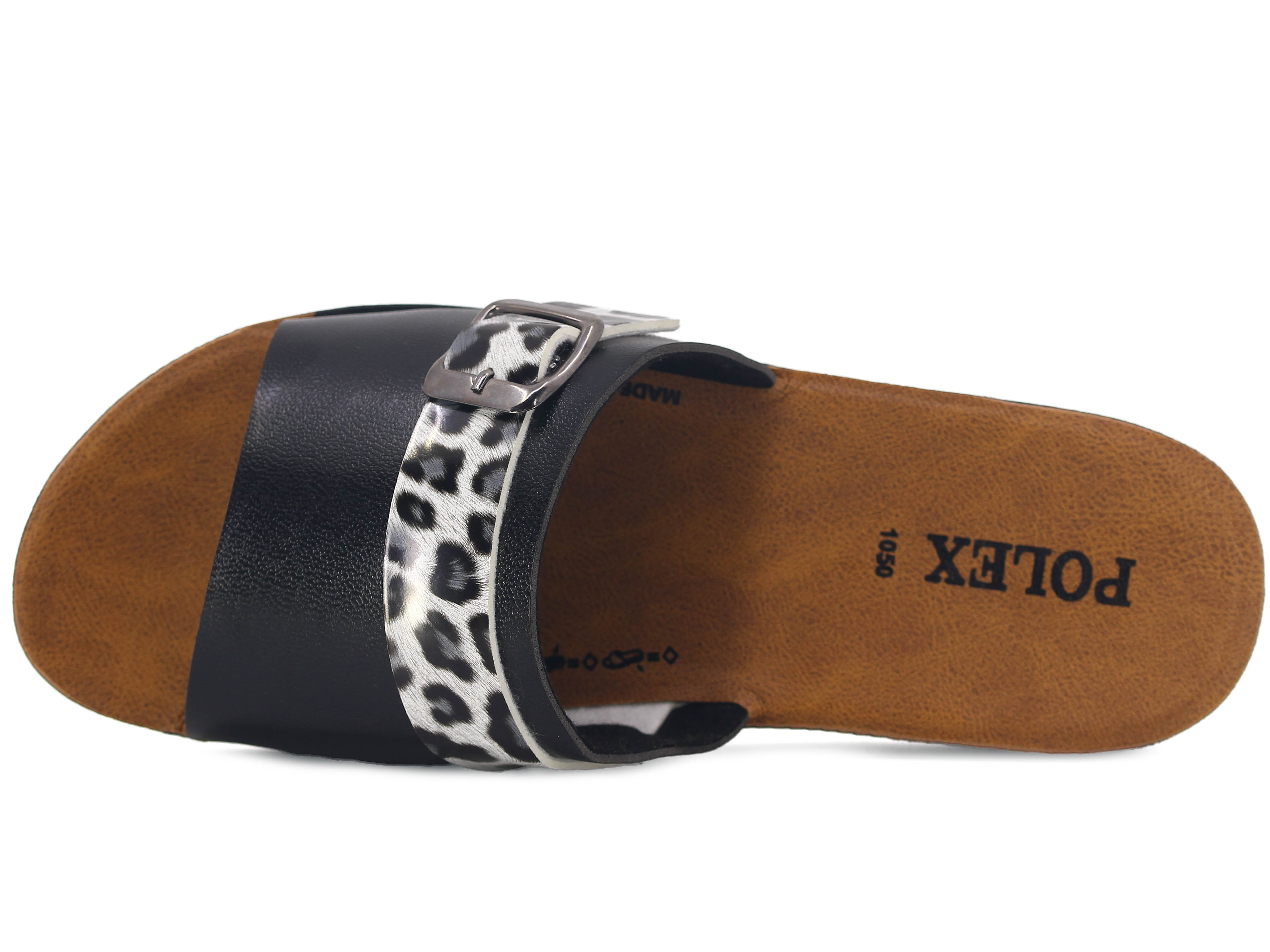 Polex Zenne 1079 Tek Toka Düz Yüz Parçalı Günlük Terlik - 2