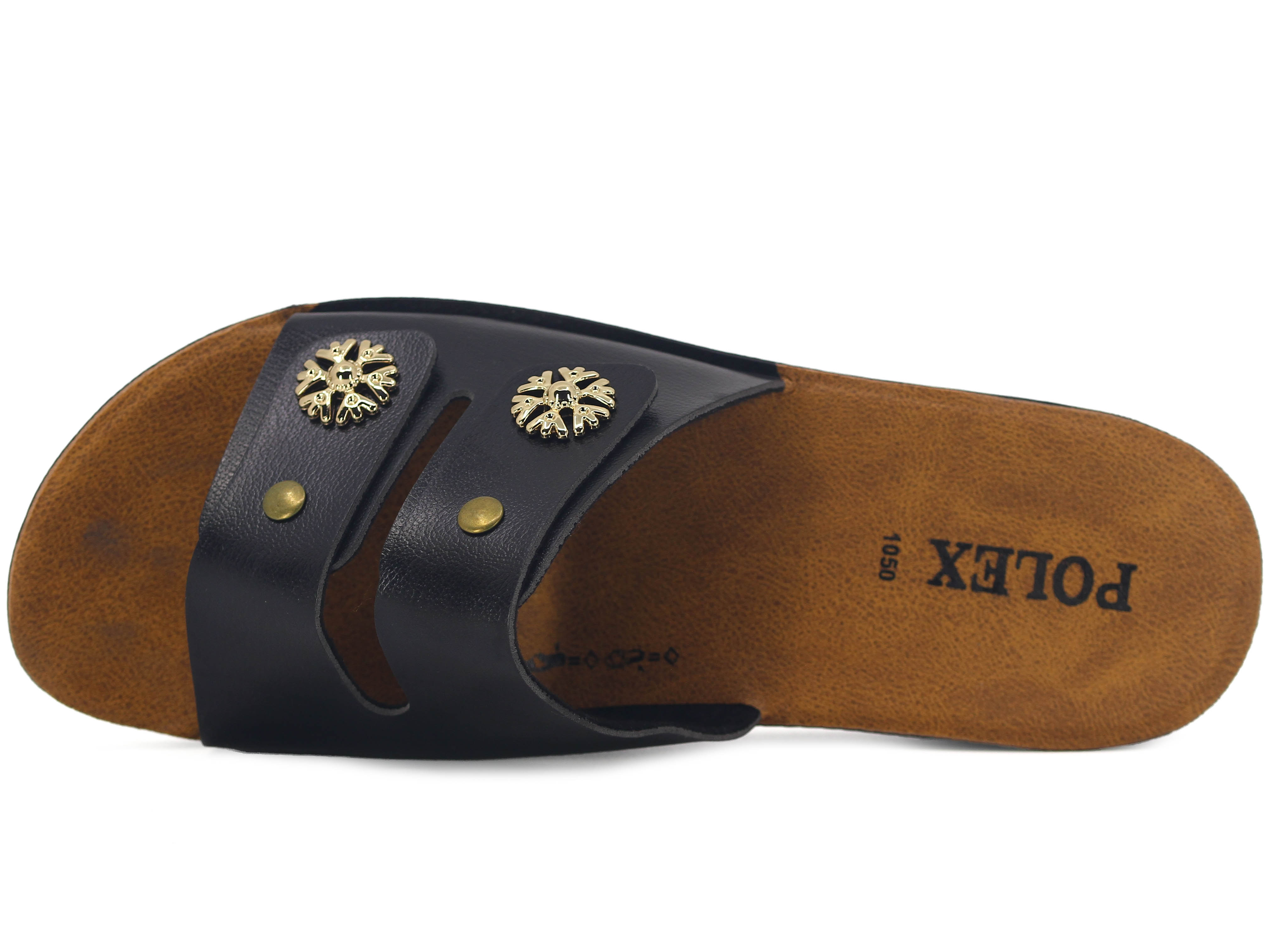 Polex Zenne 1076 Çift Bant Tokalı Günlük Terlik - 2