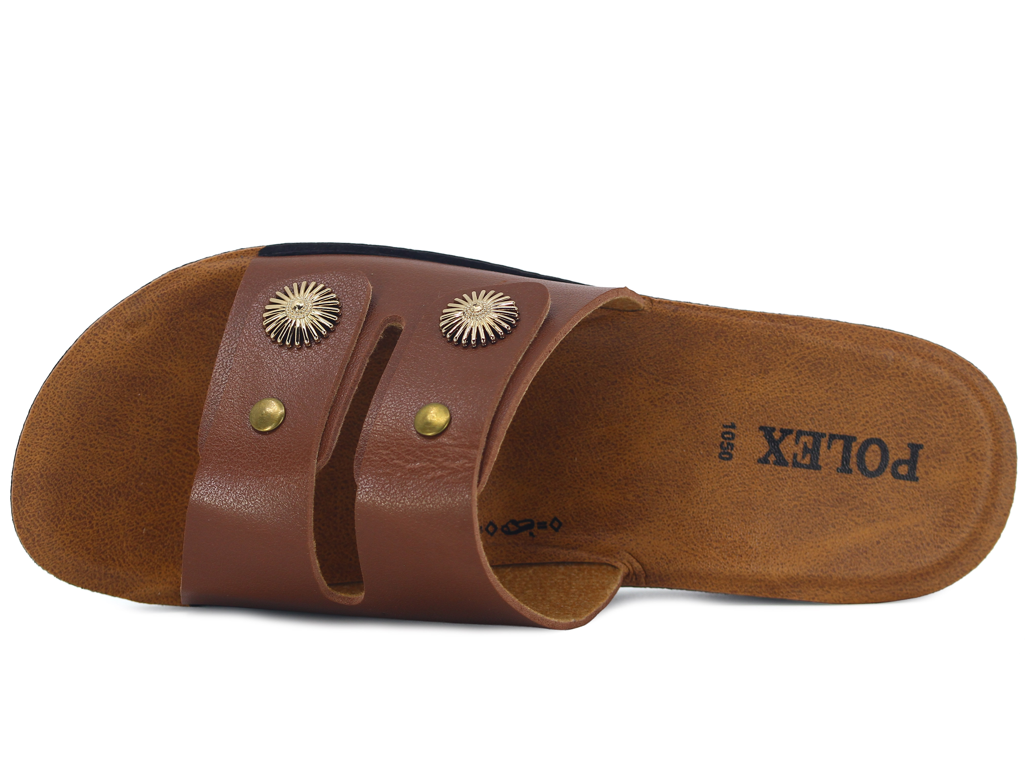 Polex Zenne 1076 Çift Bant Tokalı Günlük Terlik - 2