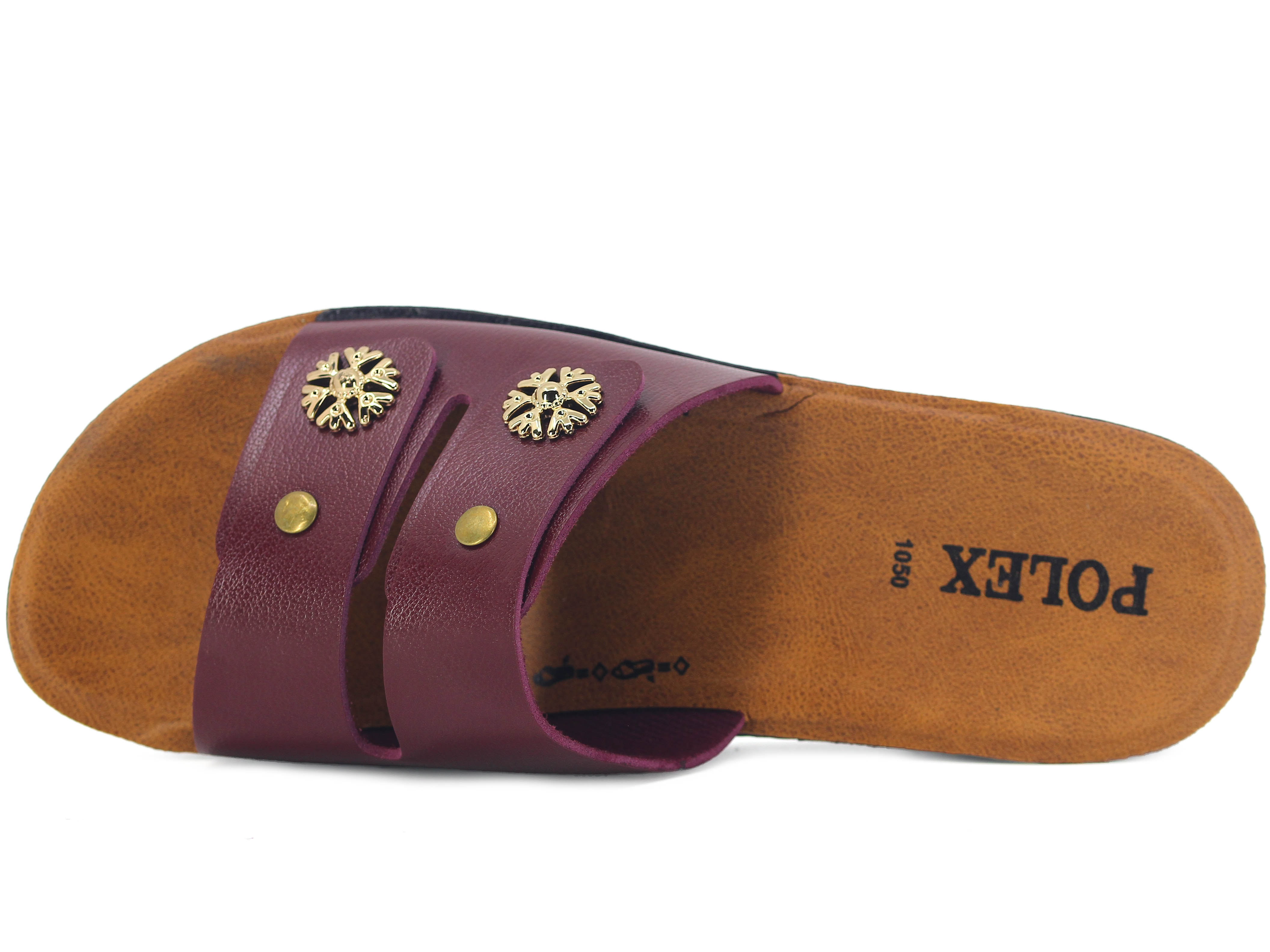 Polex Zenne 1076 Çift Bant Tokalı Günlük Terlik - 2