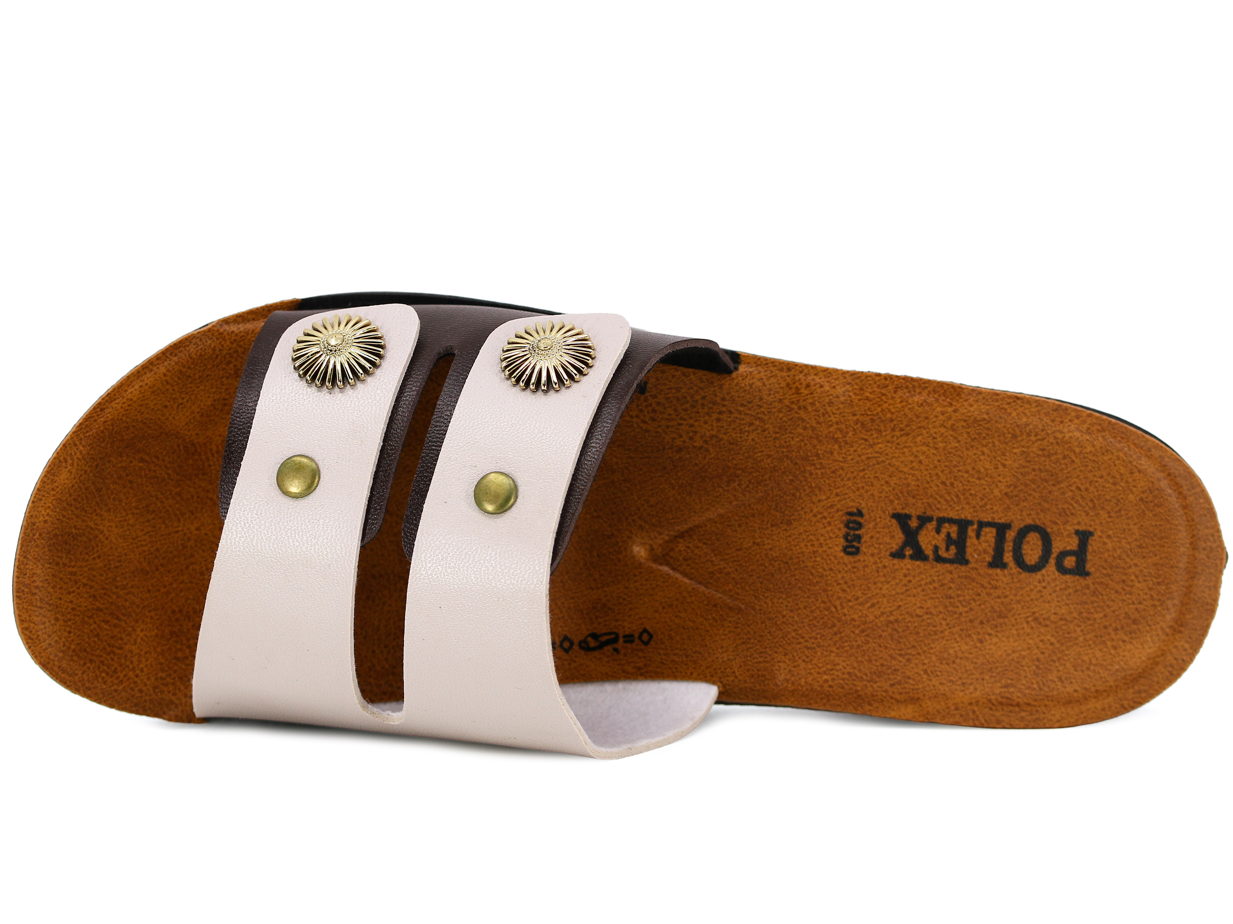 Polex Zenne 1076 Çift Bant Tokalı Günlük Terlik - 2