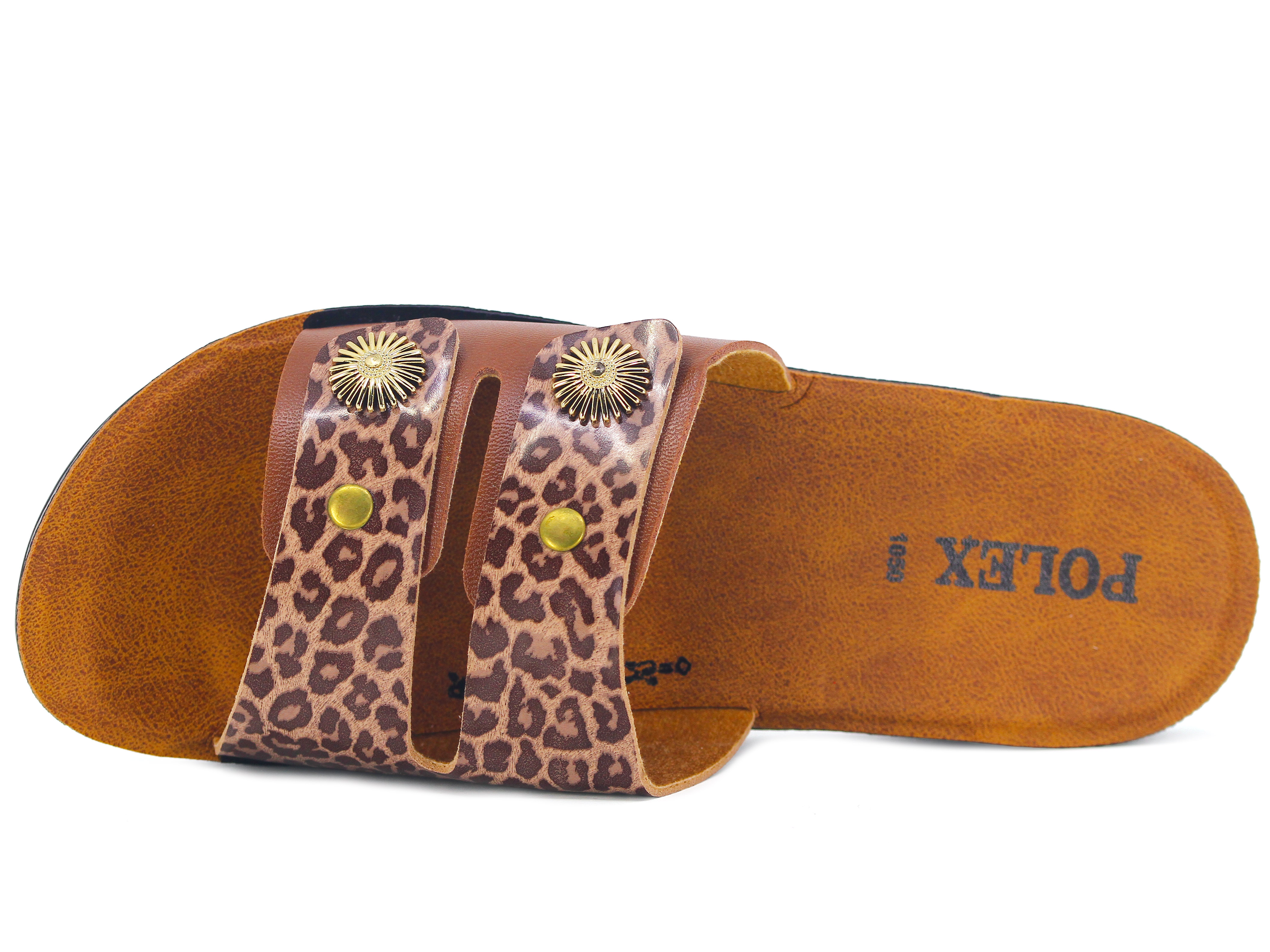 Polex Zenne 1076 Çift Bant Tokalı Günlük Terlik - 2