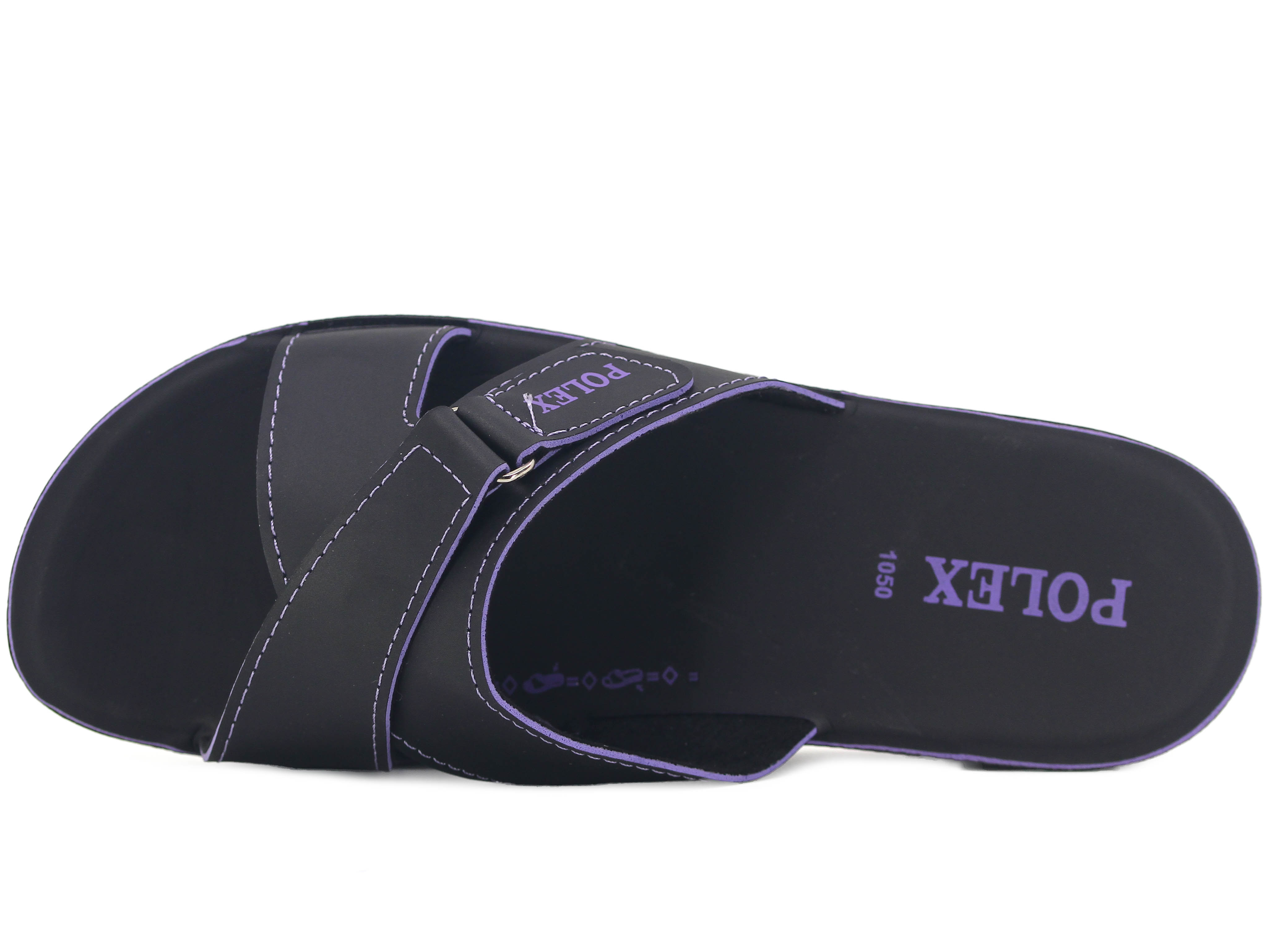 Polex Zenne 1075-A Çapraz Cırtlı Ara Kat Günlük Terlik - 2