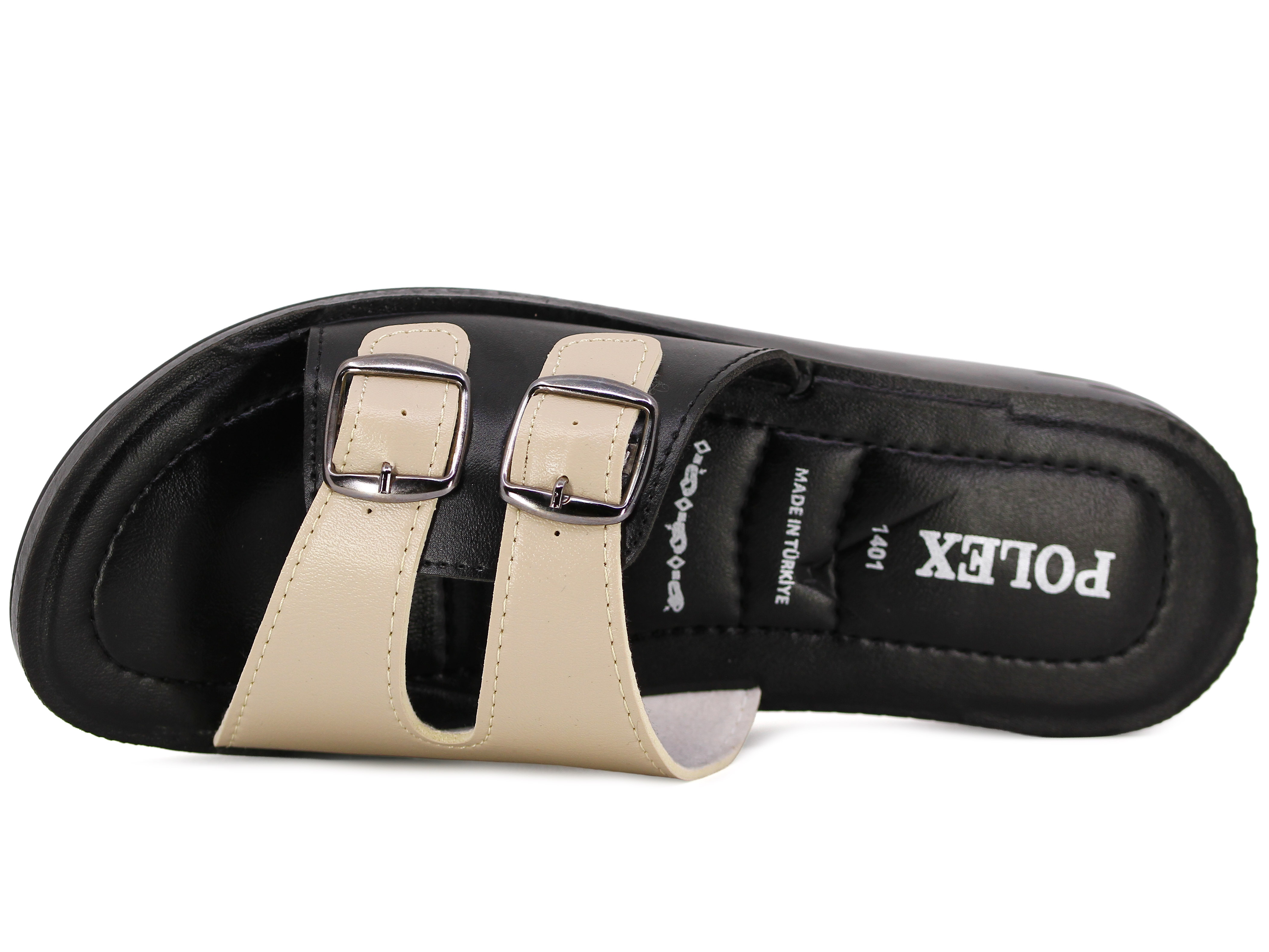 Polex Zenne 1407 Çift Toka Pedli Günlük Terlik - 2