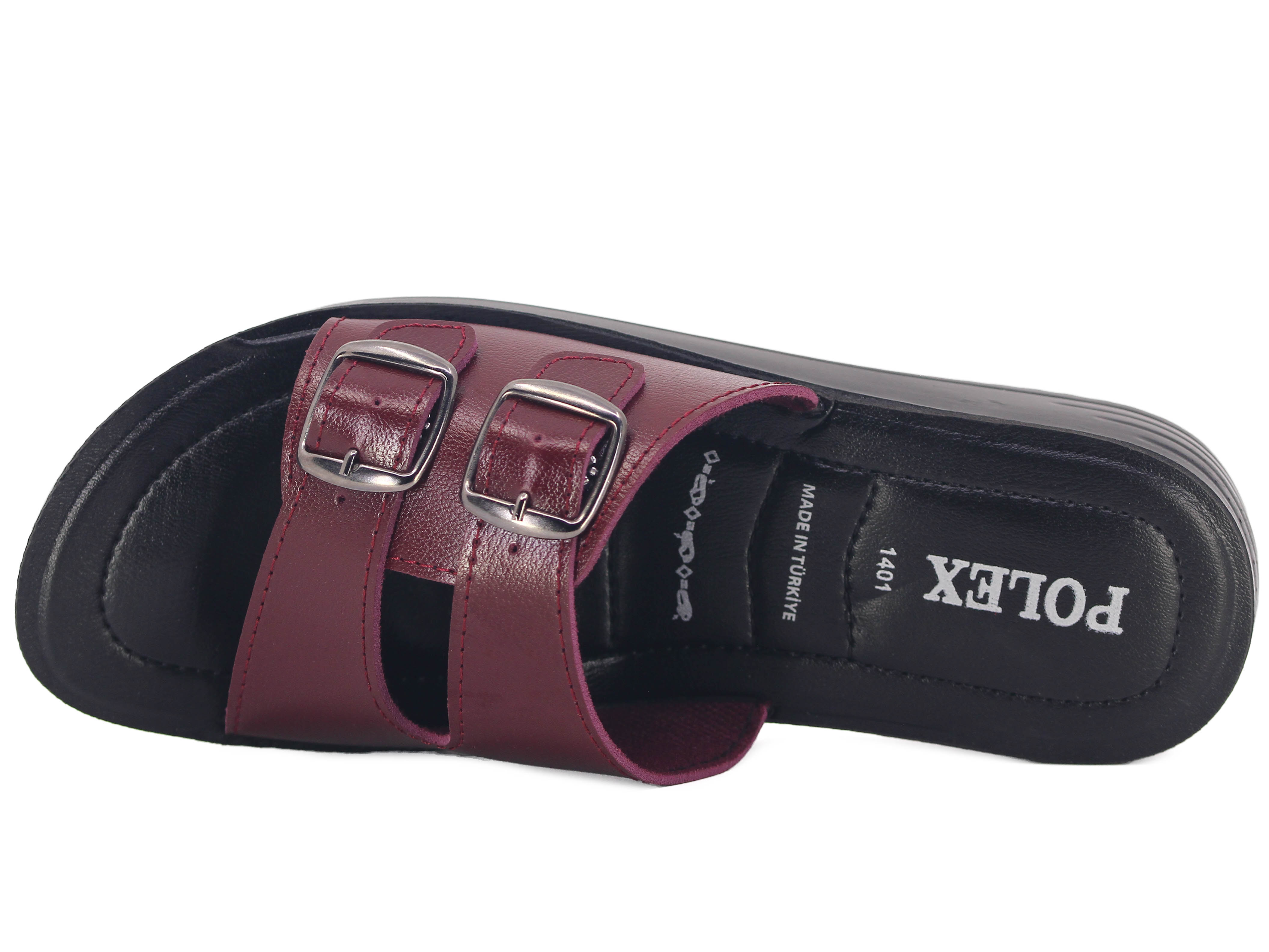 Polex Zenne 1407 Çift Toka Pedli Günlük Terlik - 2