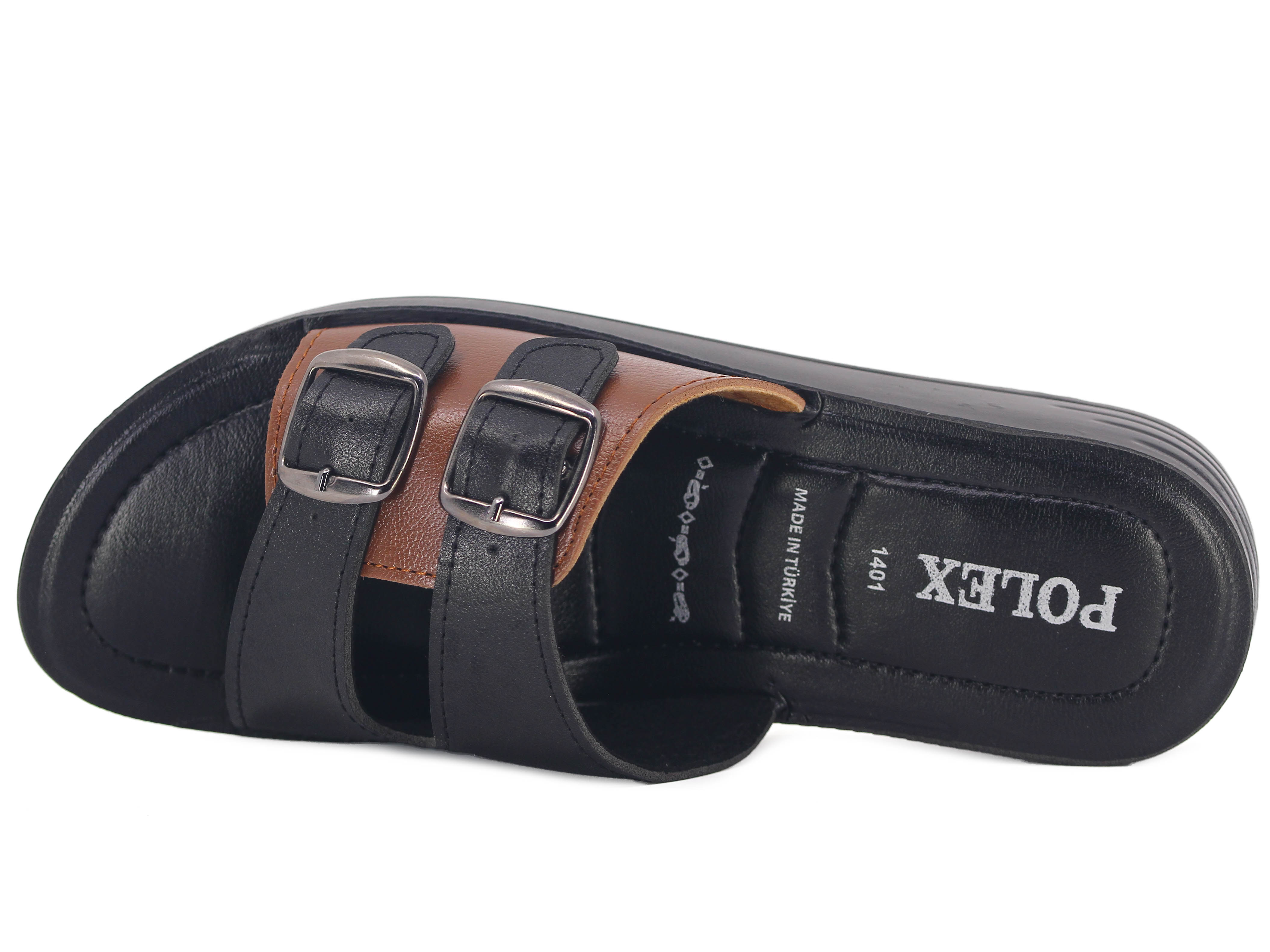 Polex Zenne 1407 Çift Toka Pedli Günlük Terlik - 2