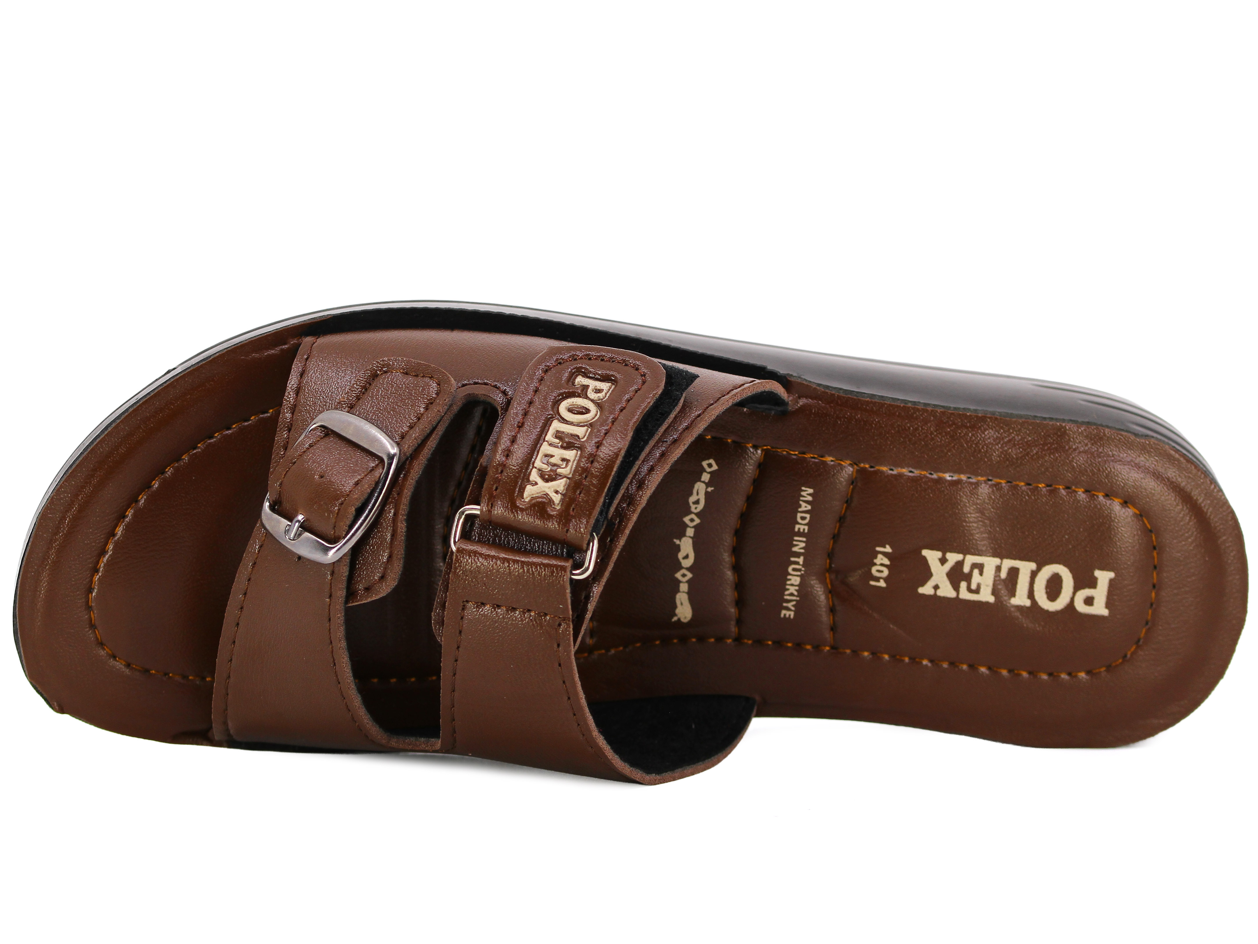 Polex Zenne 1408 Cırtlı Tokalı Pedli Günlük Terlik - 2