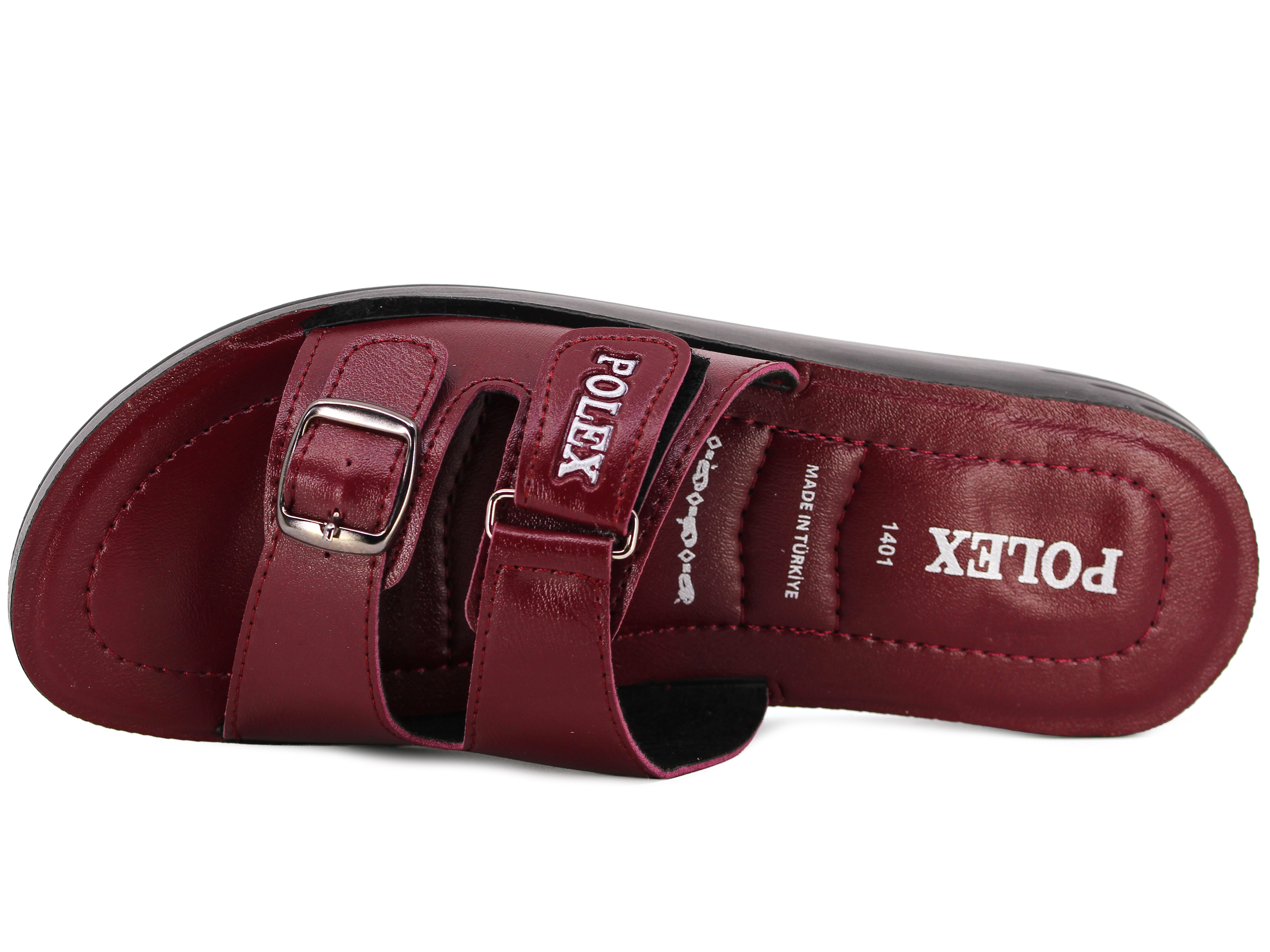 Polex Zenne 1408 Cırtlı Tokalı Pedli Günlük Terlik - 2
