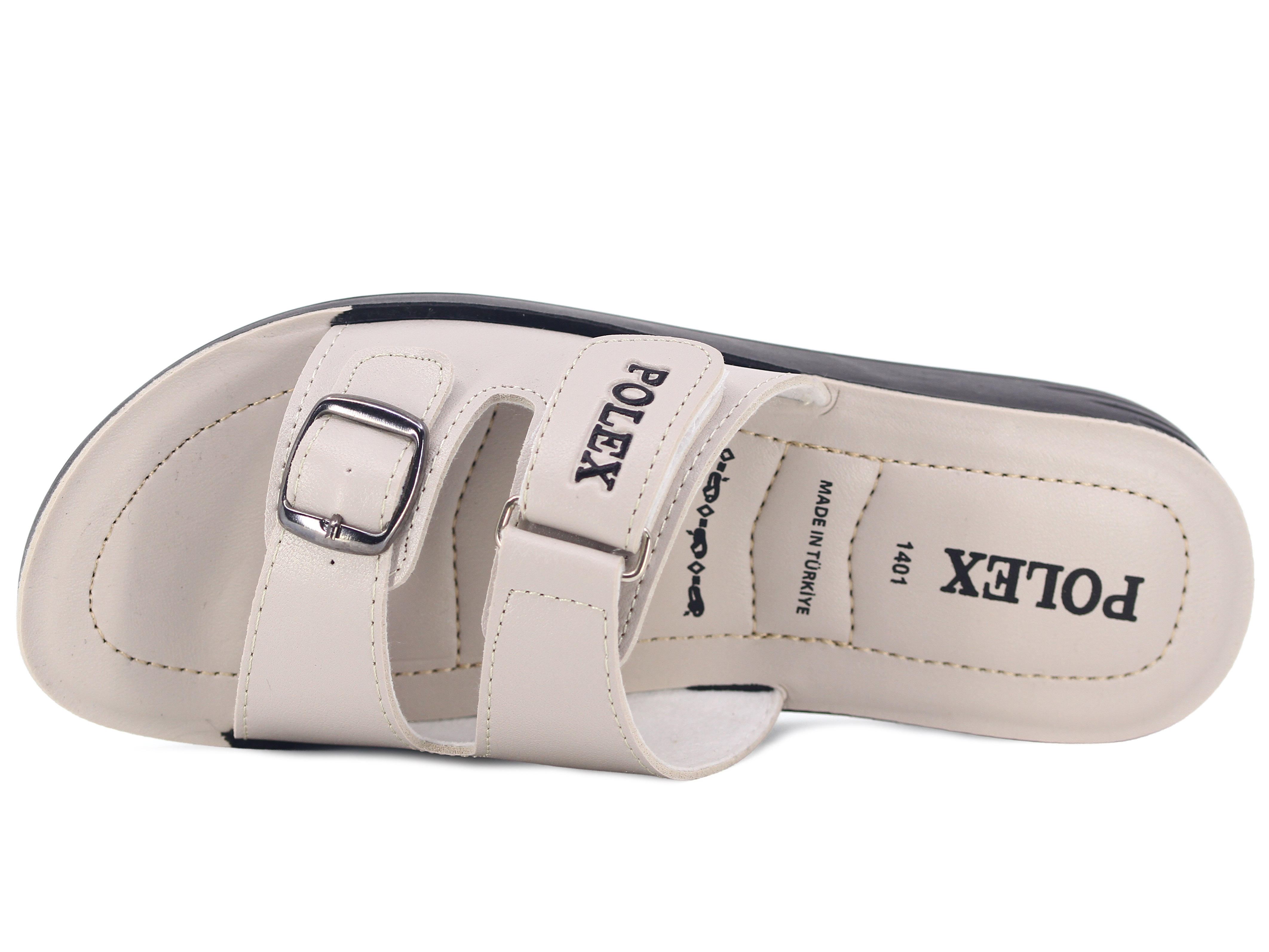 Polex Zenne 1408 Cırtlı Tokalı Pedli Günlük Terlik - 2