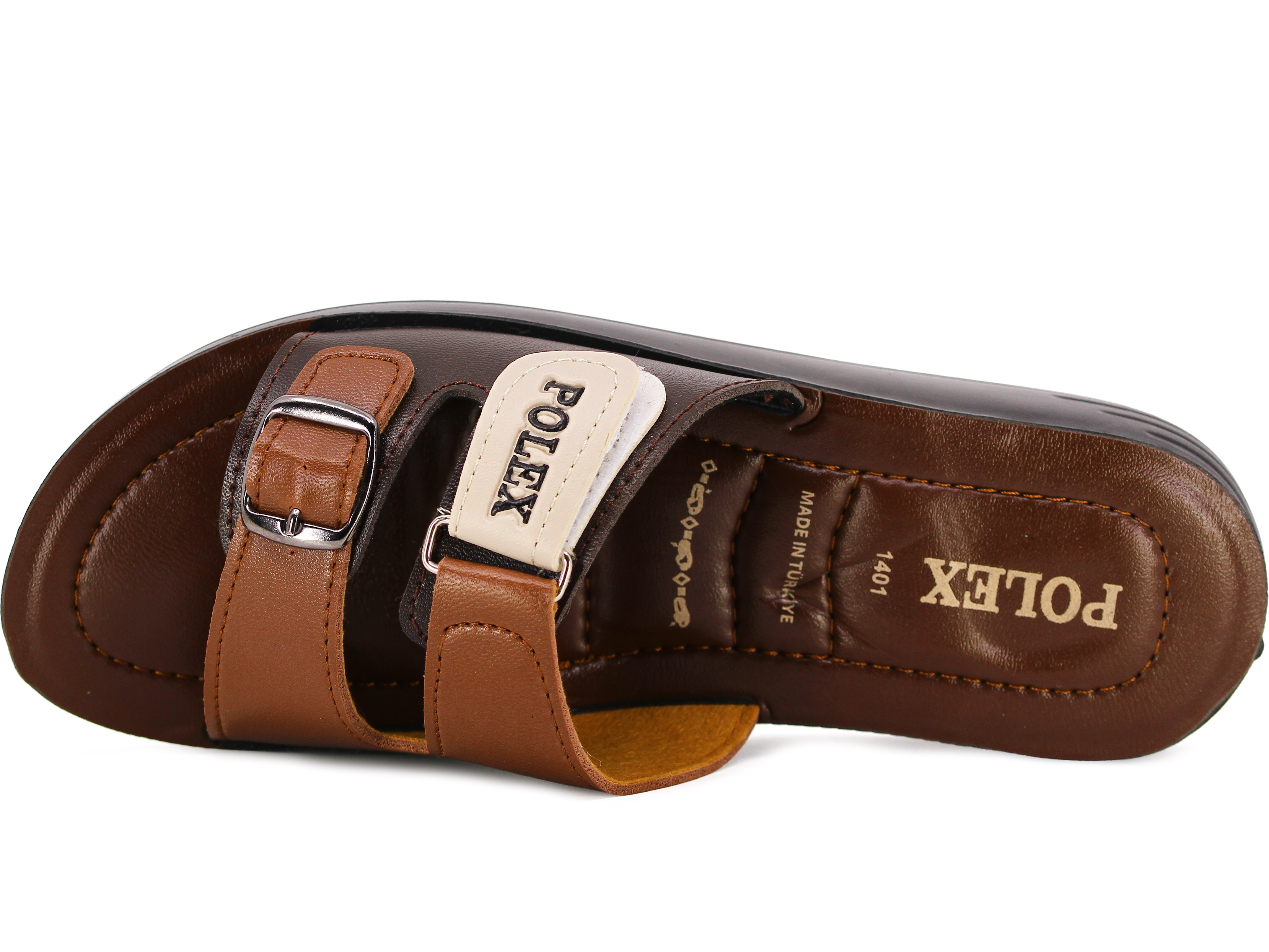 Polex Zenne 1408 Cırtlı Tokalı Pedli Günlük Terlik - 2