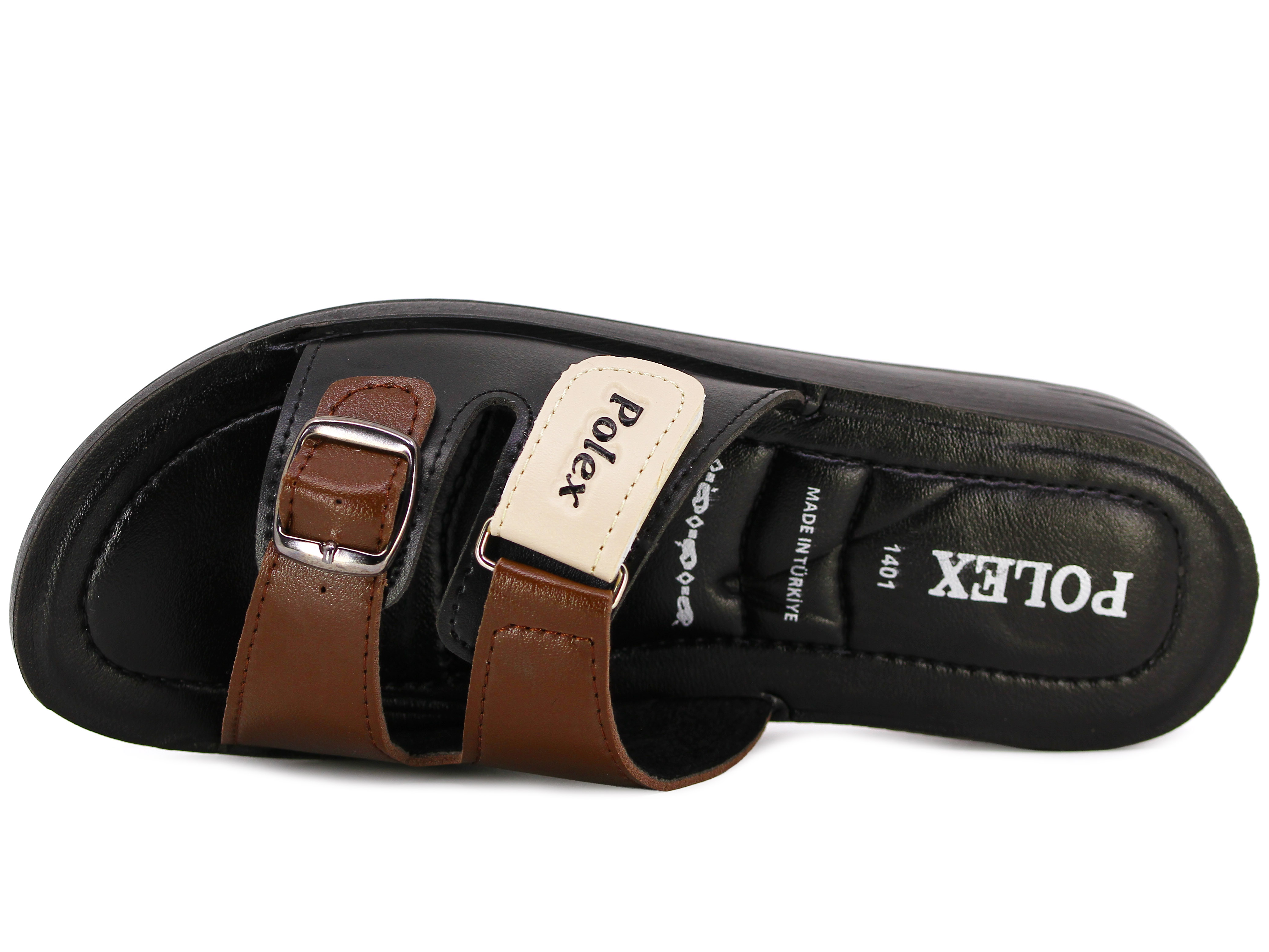 Polex Zenne 1408 Cırtlı Tokalı Pedli Günlük Terlik - 2