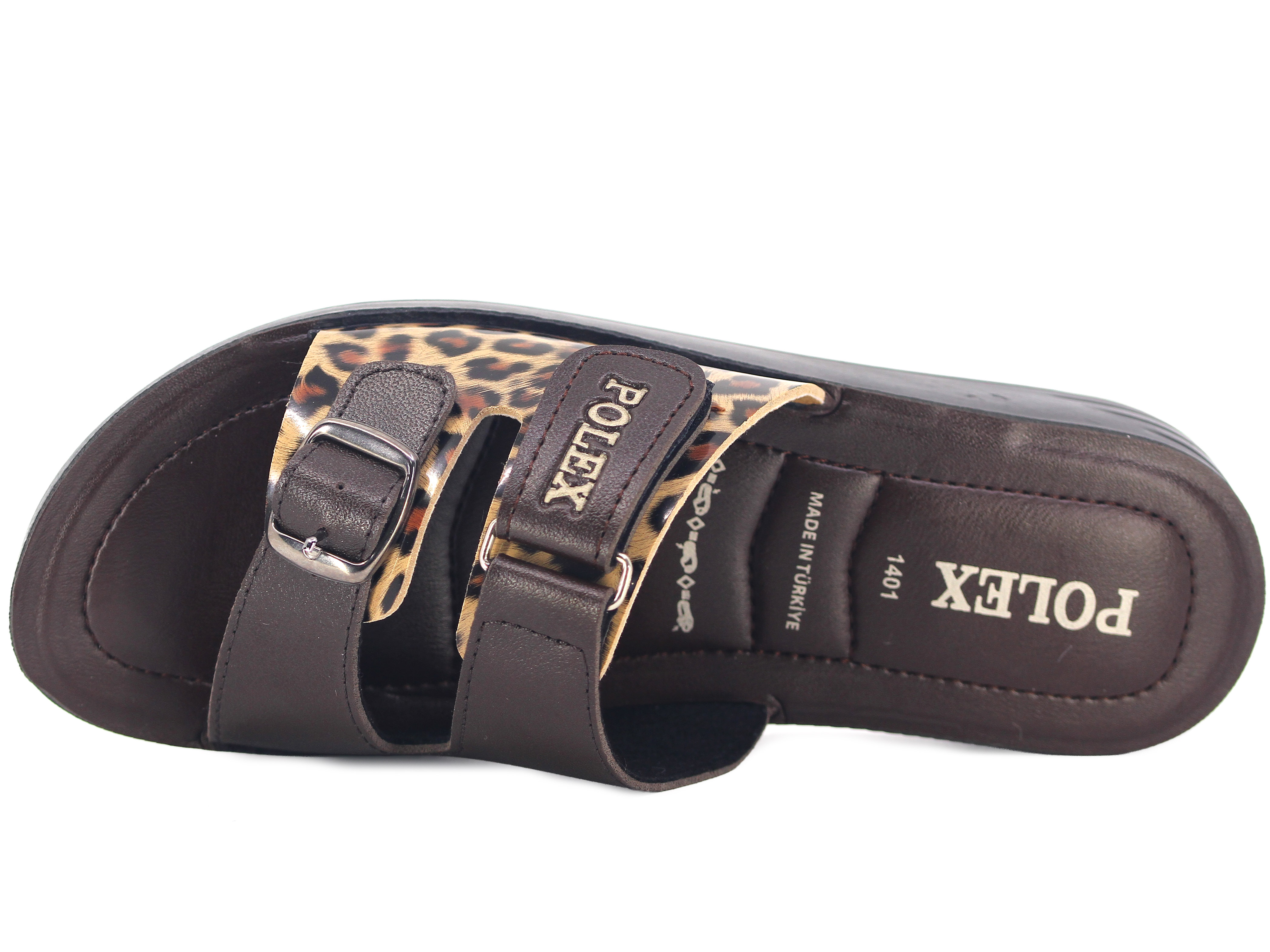 Polex Zenne 1408 Cırtlı Tokalı Pedli Günlük Terlik - 2