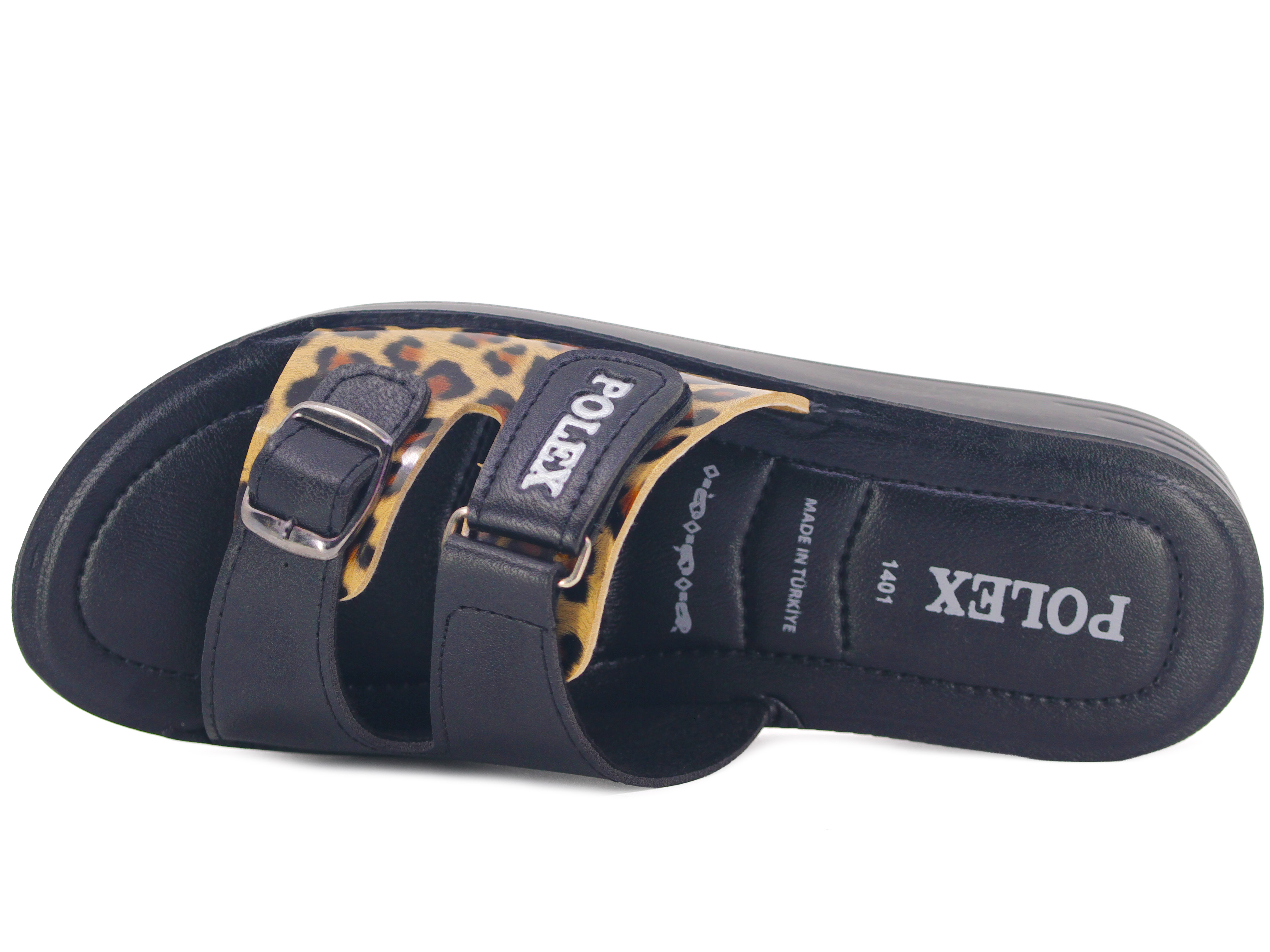Polex Zenne 1408 Cırtlı Tokalı Pedli Günlük Terlik - 2