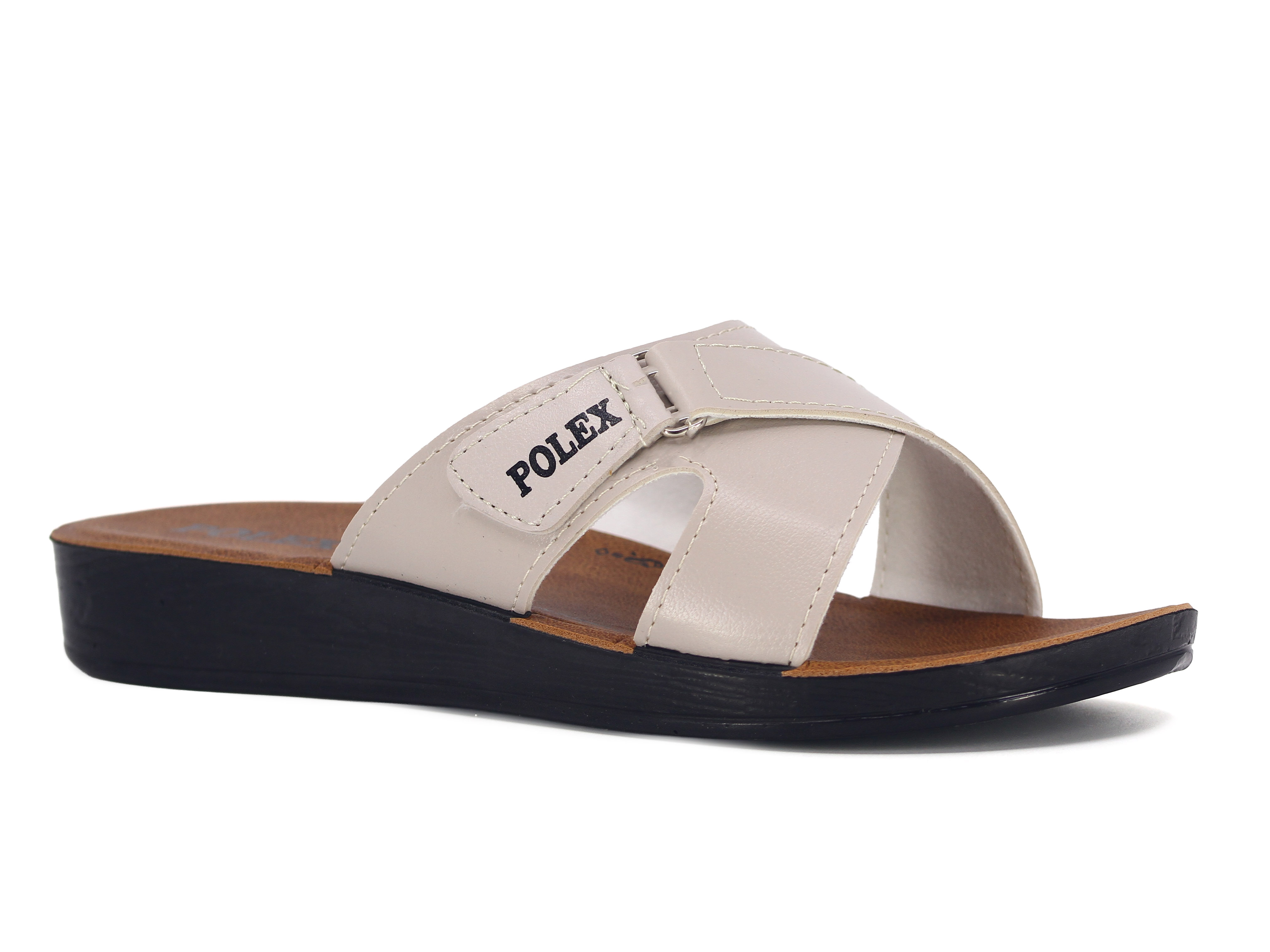 Polex Zenne 1075 Çapraz Cırtlı Günlük Terlik