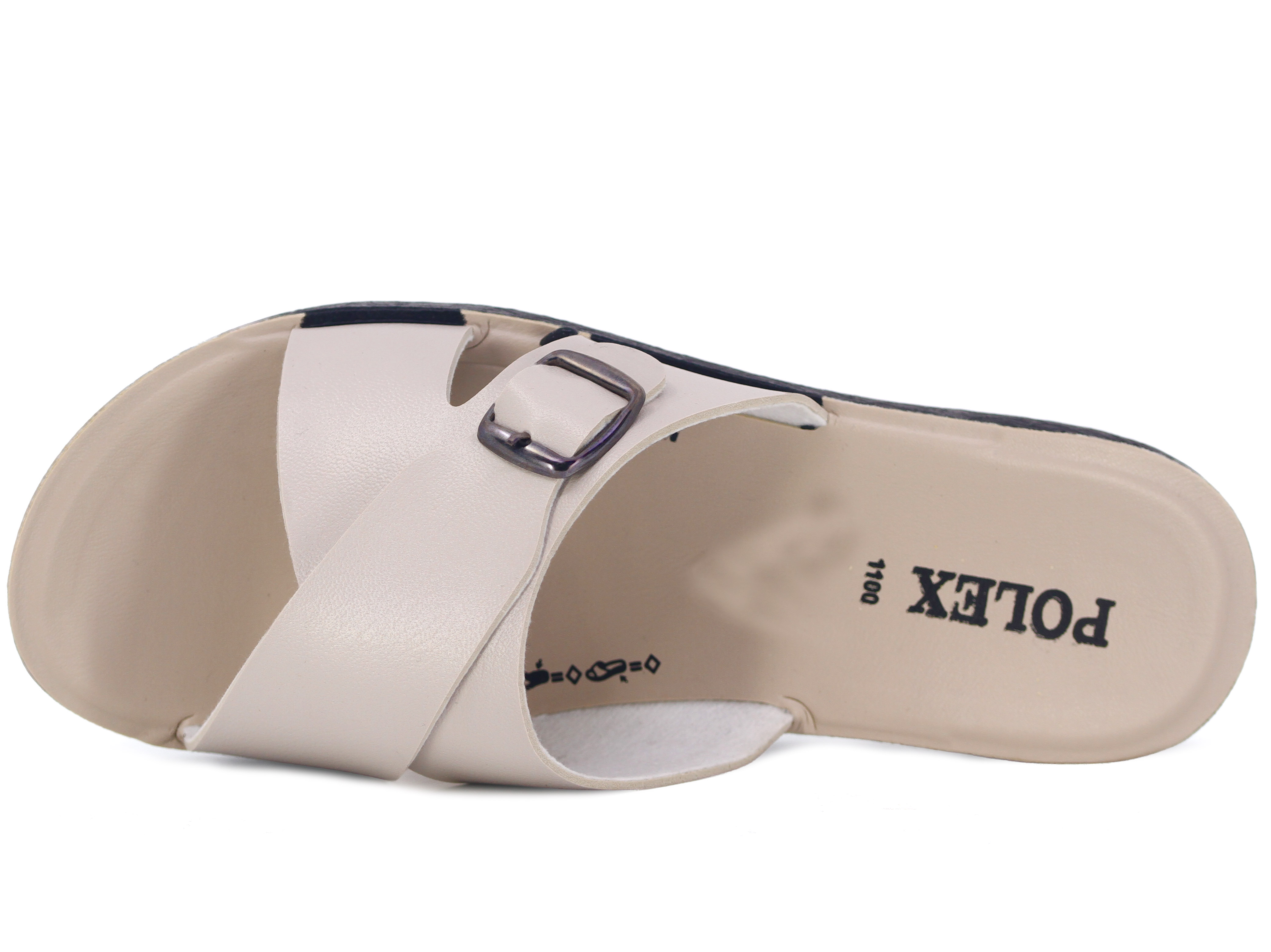 Polex Zenne 1106 Çapraz Tokalı Günlük Terlik - 2