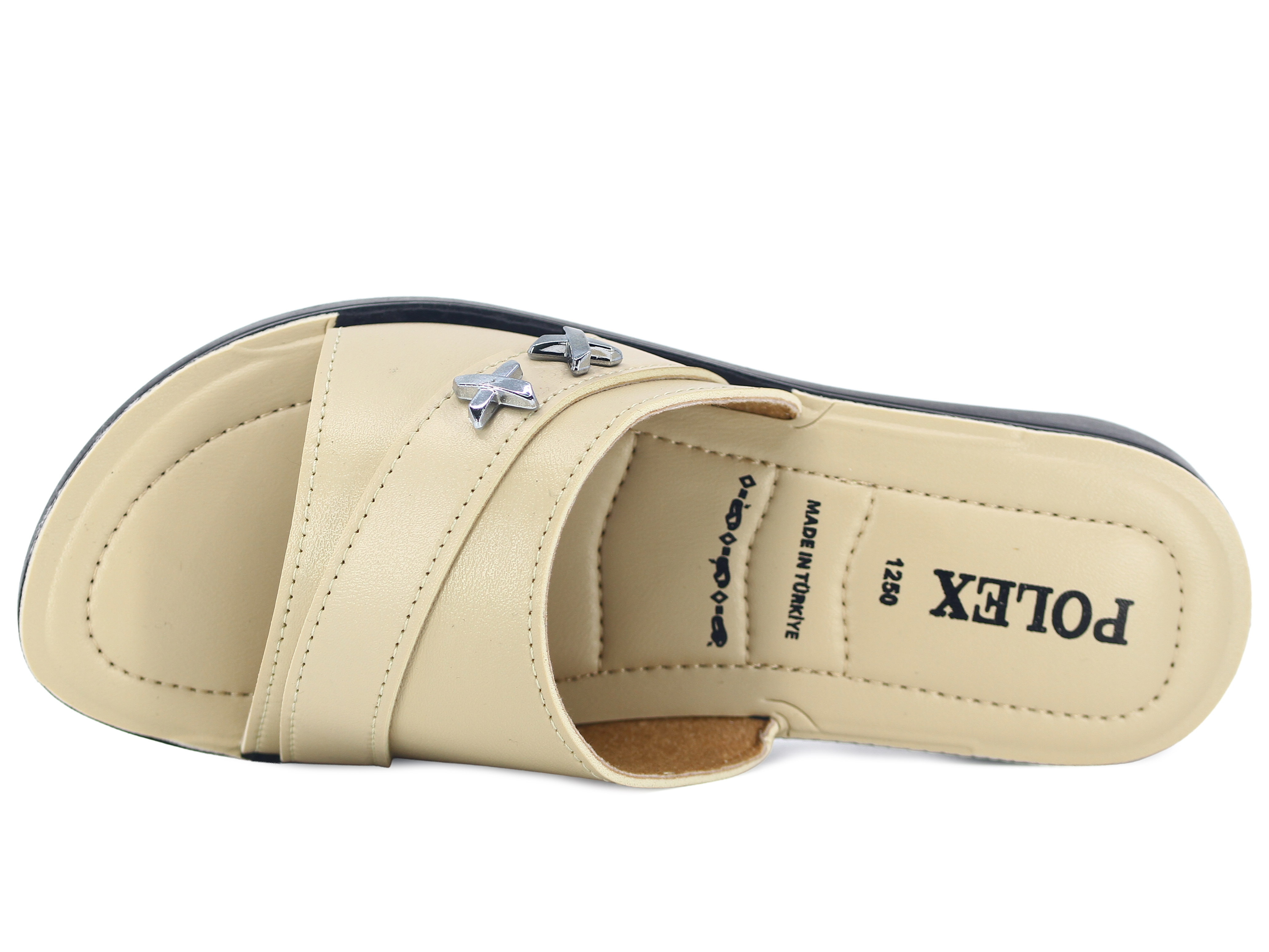 Polex Zenne 1253 Tokalı Pedli Günlük Terlik - 2