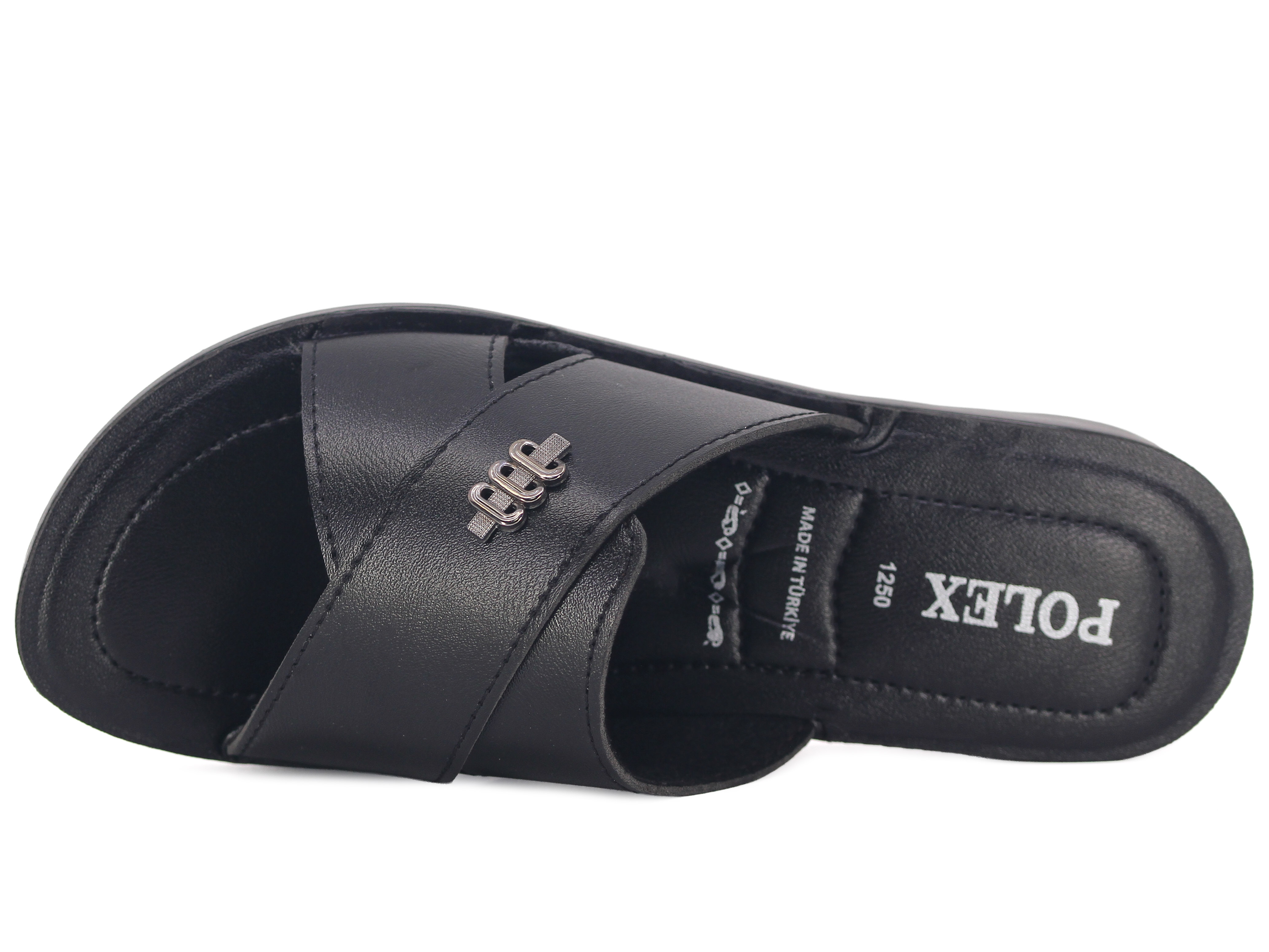 Polex Zenne 1256 Çapraz Tokalı Pedli Günlük Terlik - 2