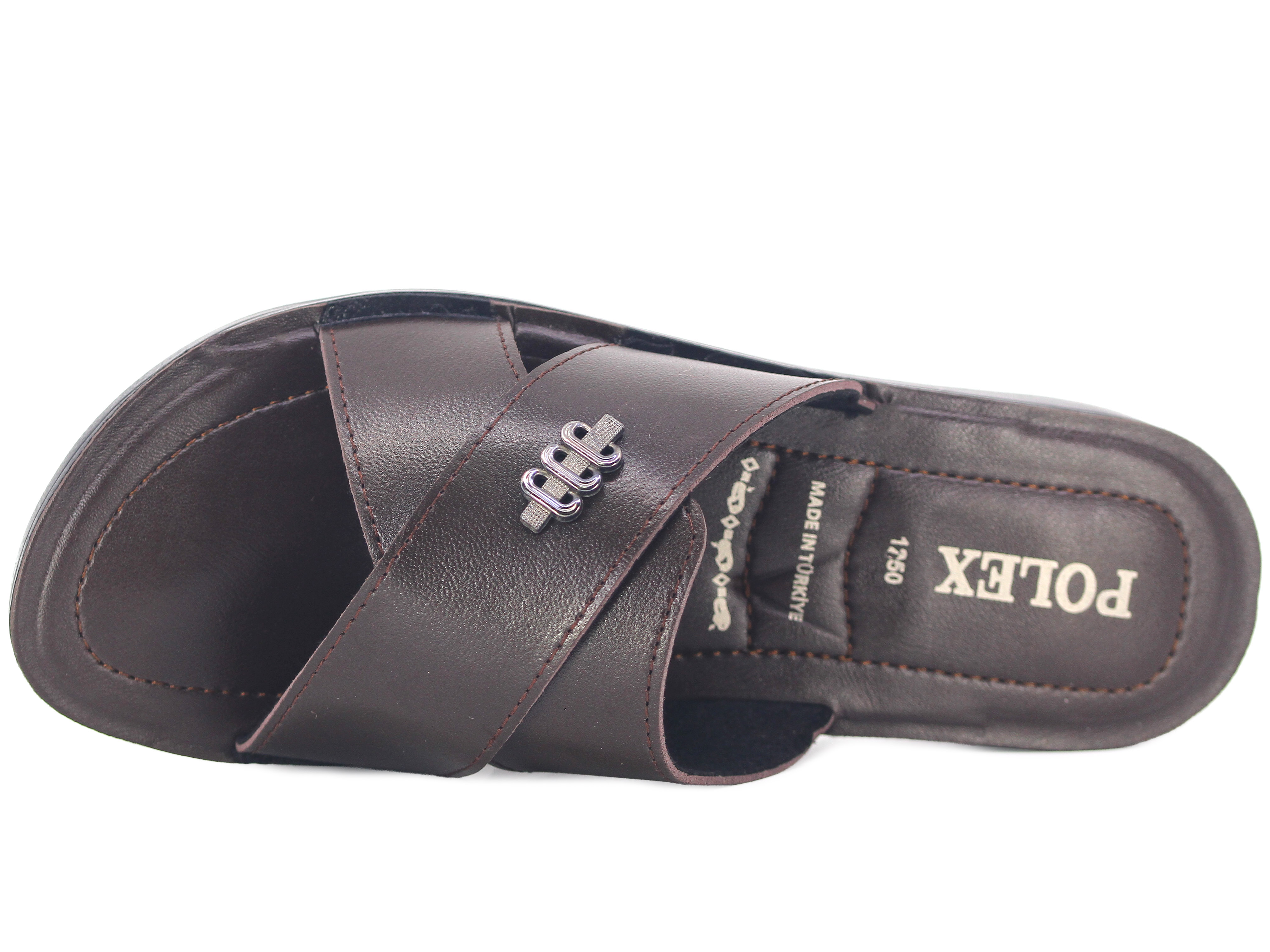 Polex Zenne 1256 Çapraz Tokalı Pedli Günlük Terlik - 2