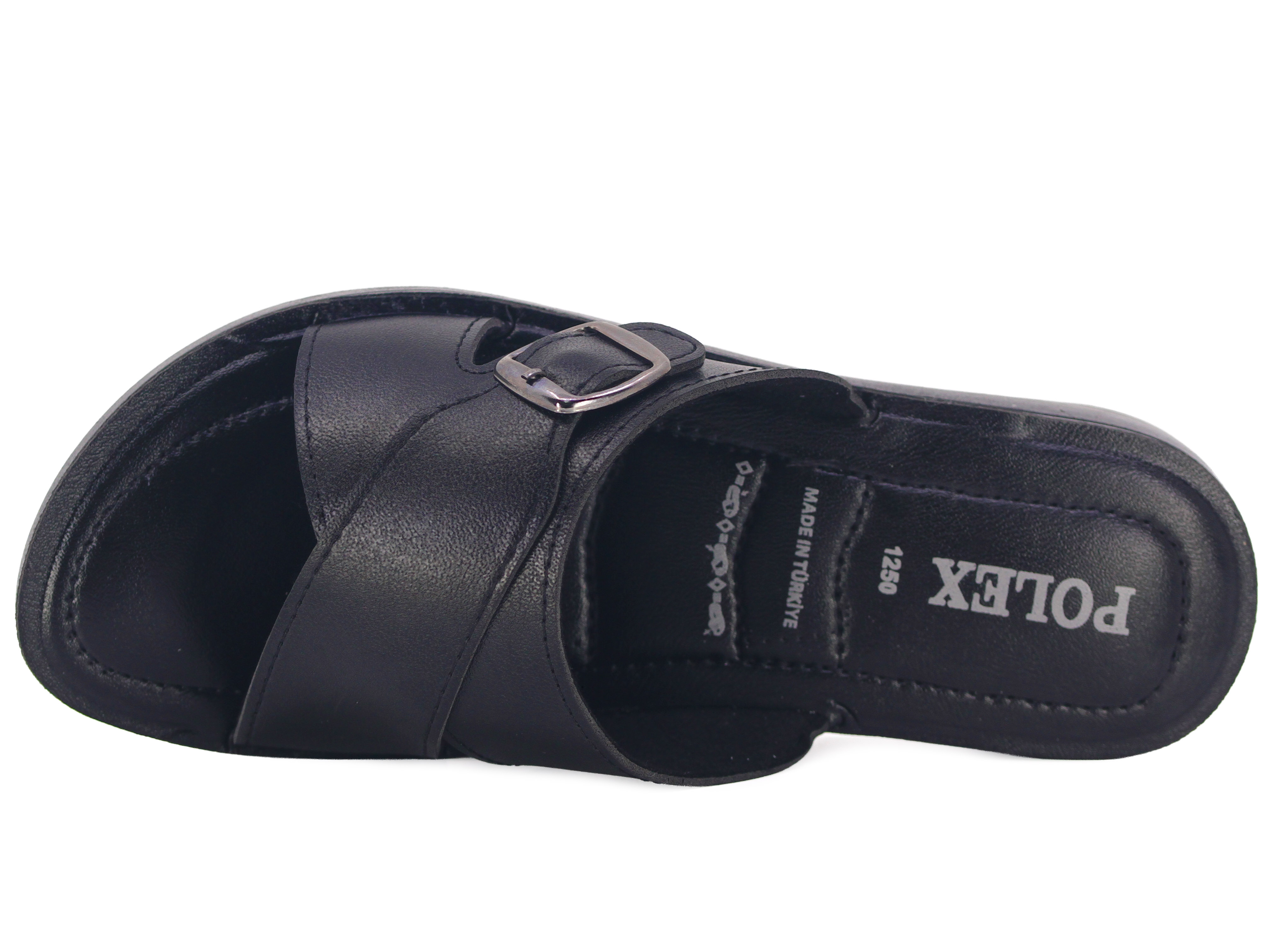 Polex Zenne 1262 Çapraz Tokalı Pedli Günlük Terlik - 2