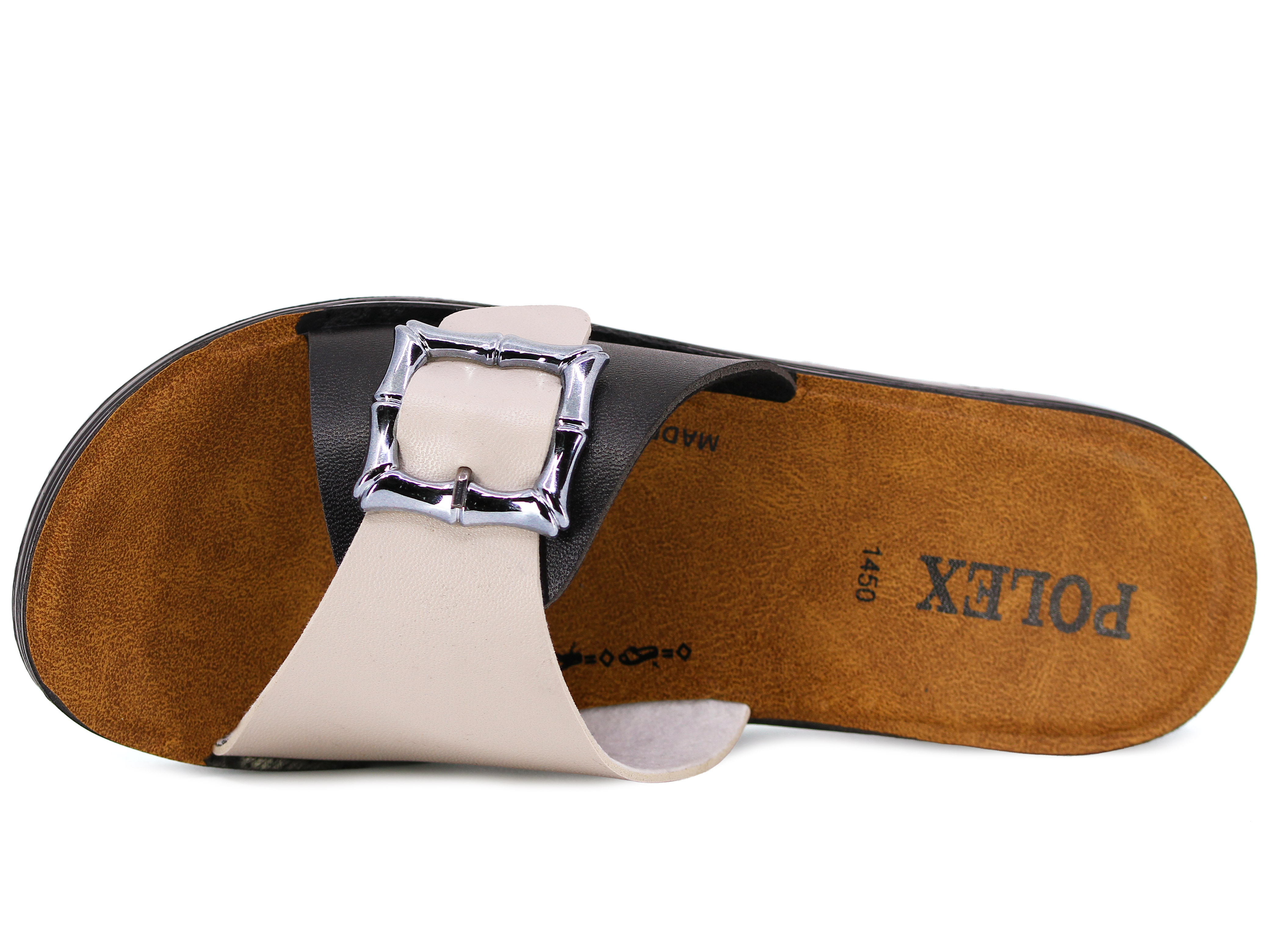 Polex Zenne 1457 Kare Tek Toka Traktör Günlük Terlik - 2