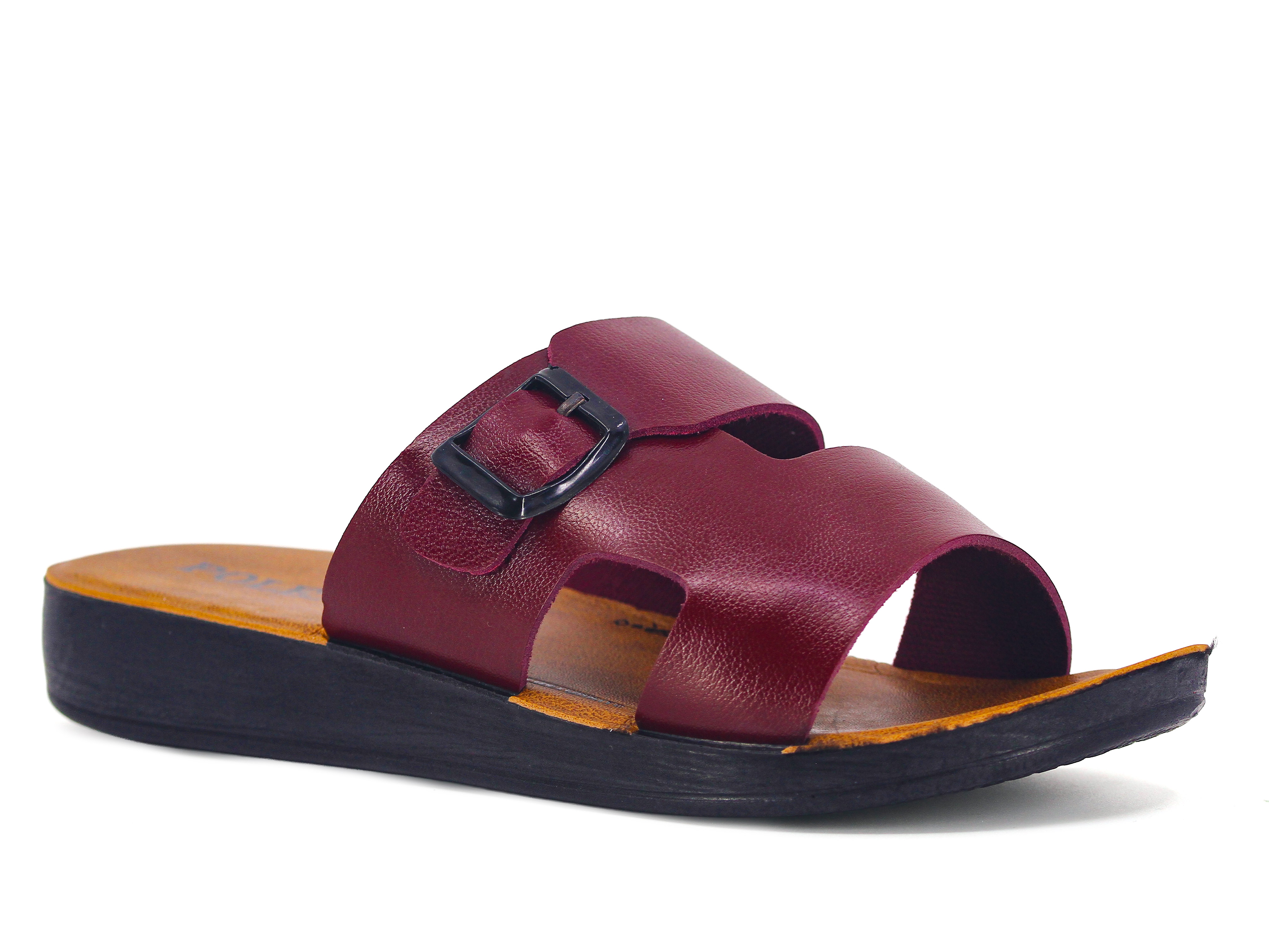 Polex Zenne 1081 Çift Bant Tokalı Günlük Terlik - 1