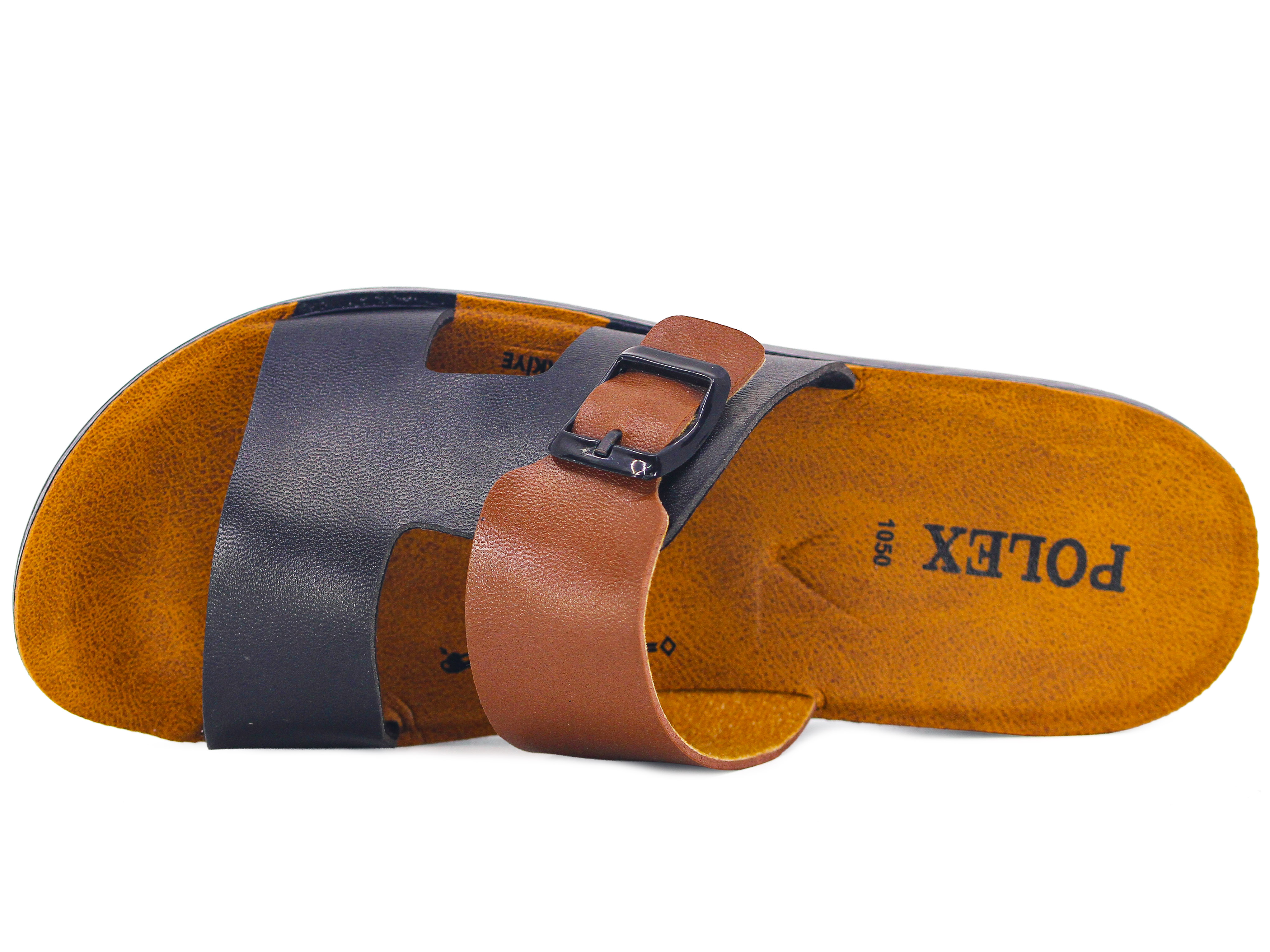 Polex Zenne 1081 Çift Bant Tokalı Günlük Terlik - 2